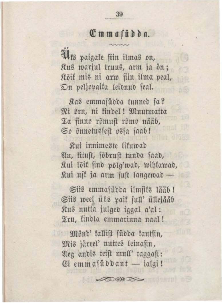 Emmajöe Öpik (1867) | 41. (39) Põhitekst