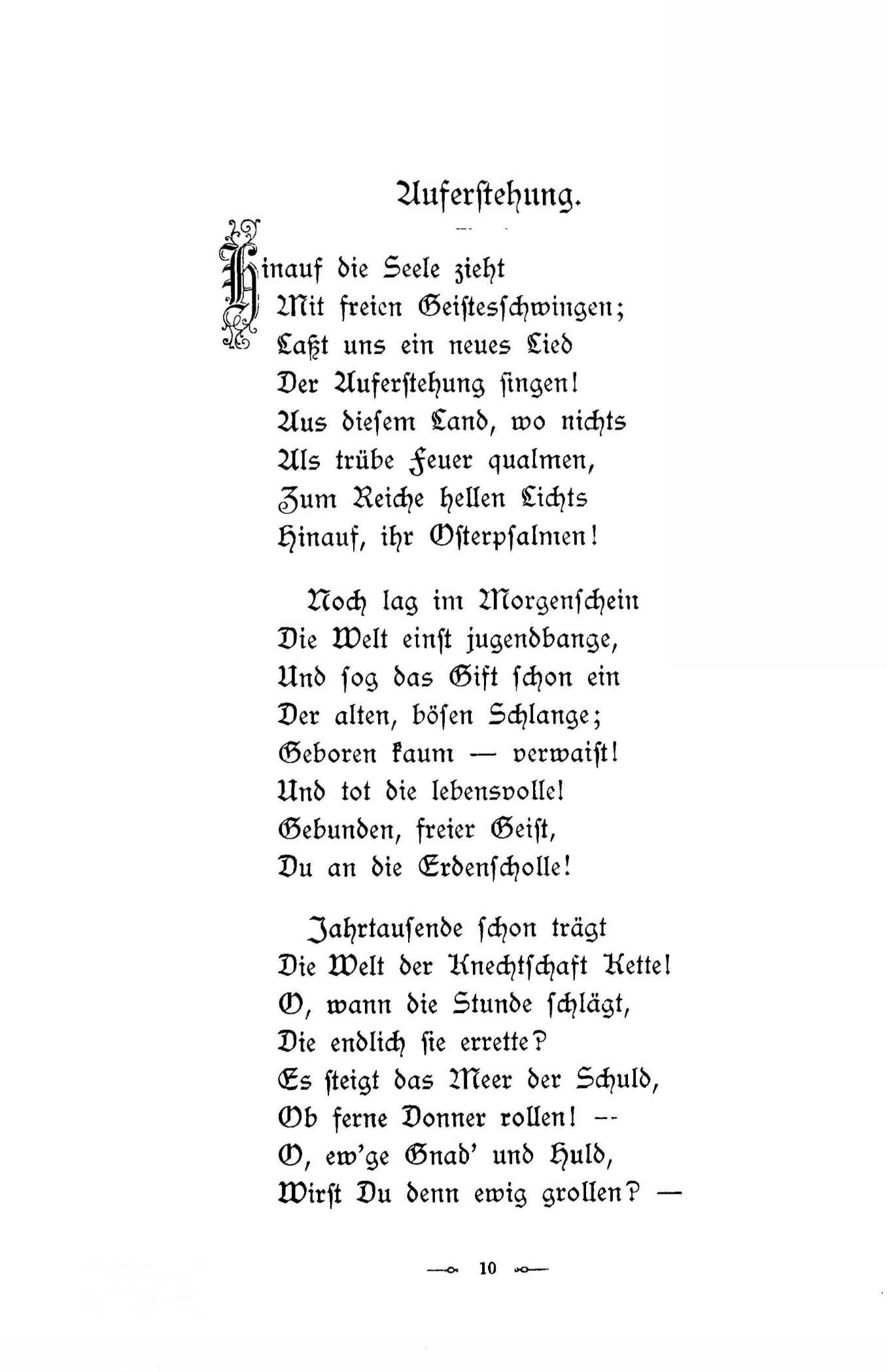 Auferstehung (1896) | 1. (10) Main body of text