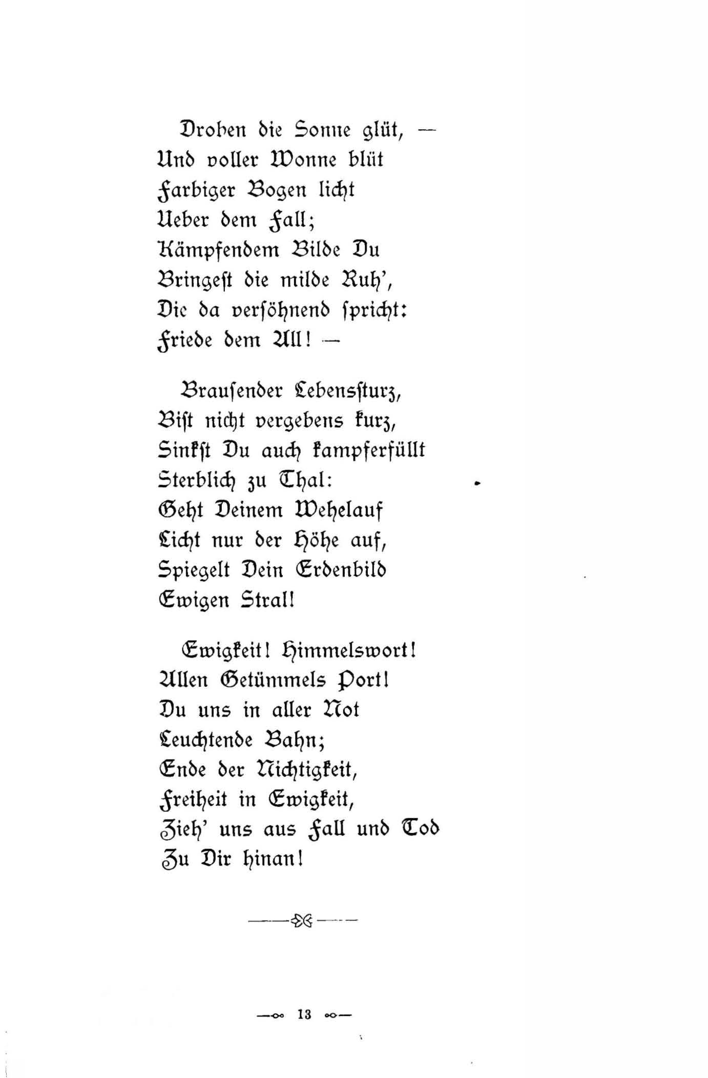 Baltische Dichtungen (1896) | 19. (13) Põhitekst