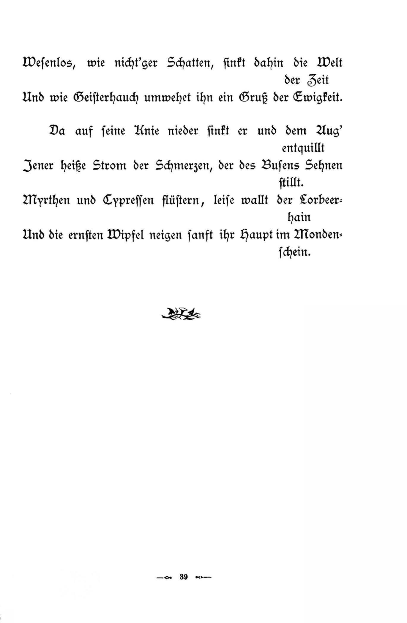 Baltische Dichtungen (1896) | 45. (39) Põhitekst