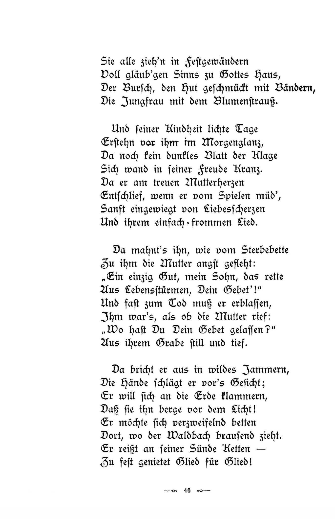Baltische Dichtungen (1896) | 52. (46) Main body of text