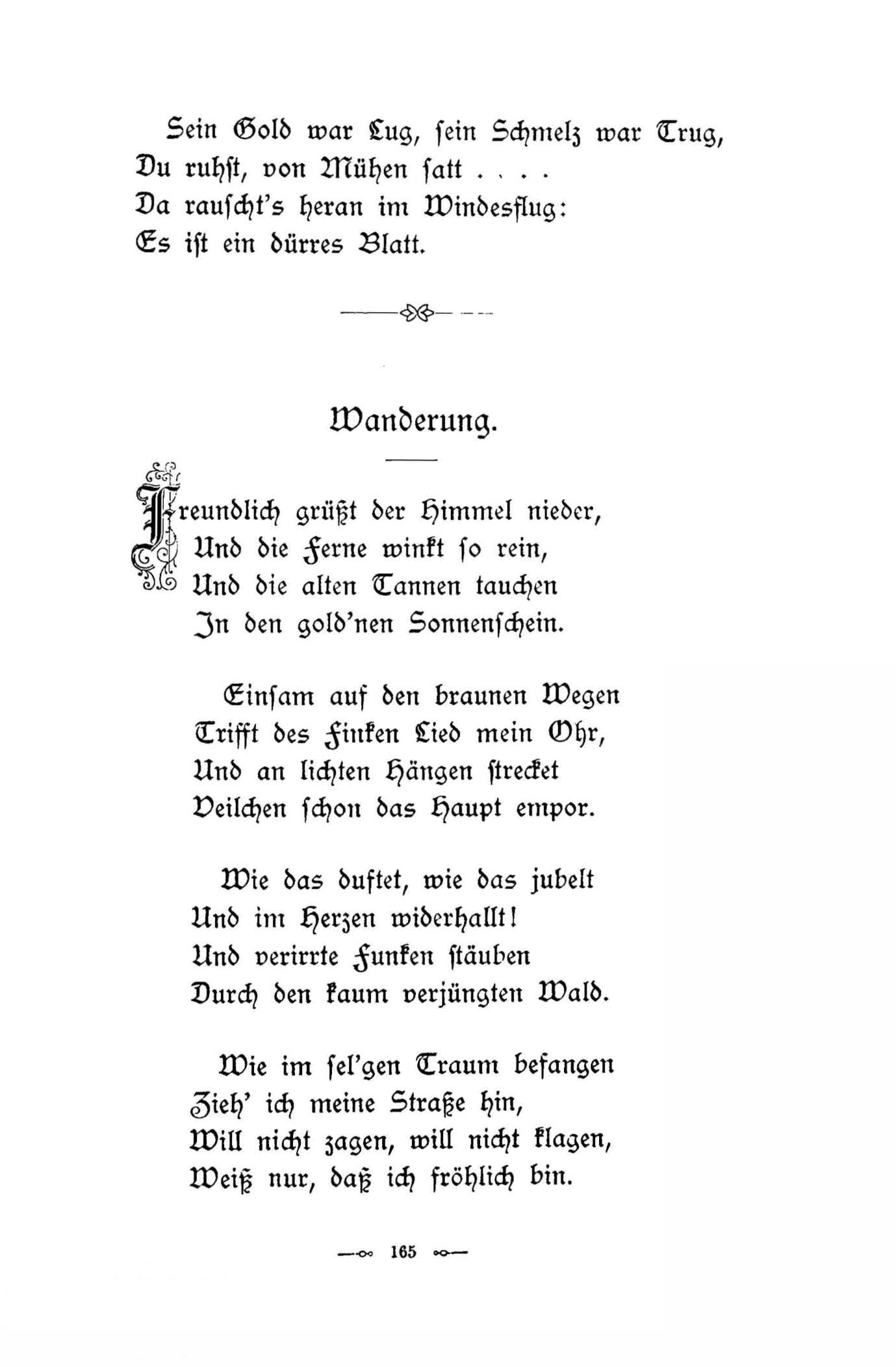 Baltische Dichtungen (1896) | 171. (165) Main body of text