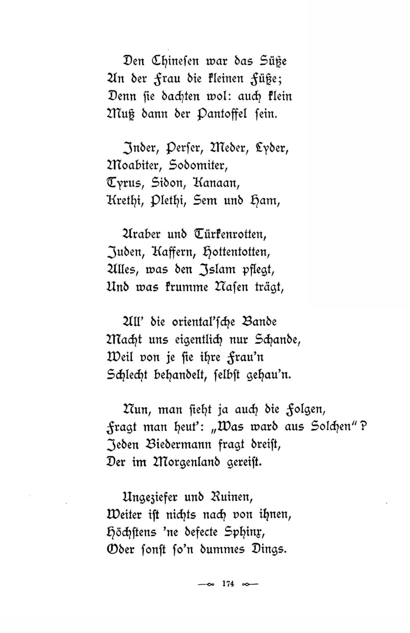 Baltische Dichtungen (1896) | 180. (174) Põhitekst