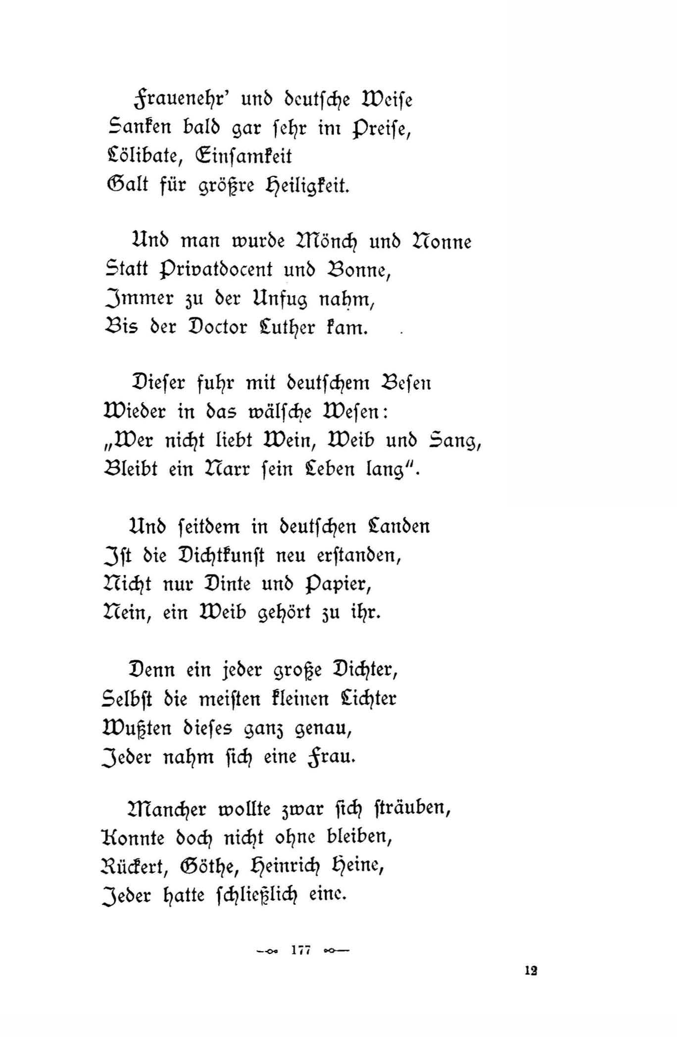 Baltische Dichtungen (1896) | 183. (177) Põhitekst