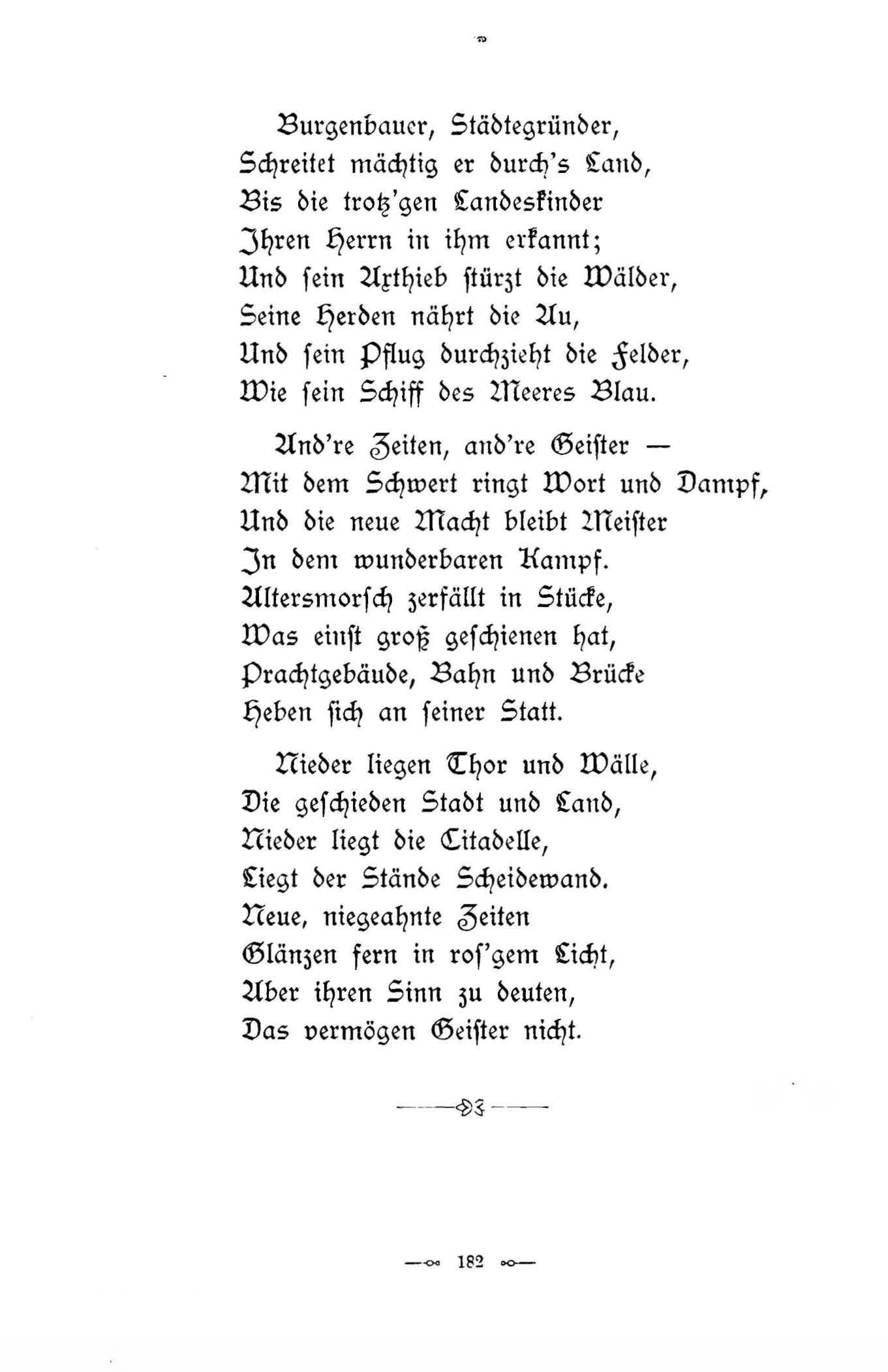 Baltische Dichtungen (1896) | 188. (182) Main body of text