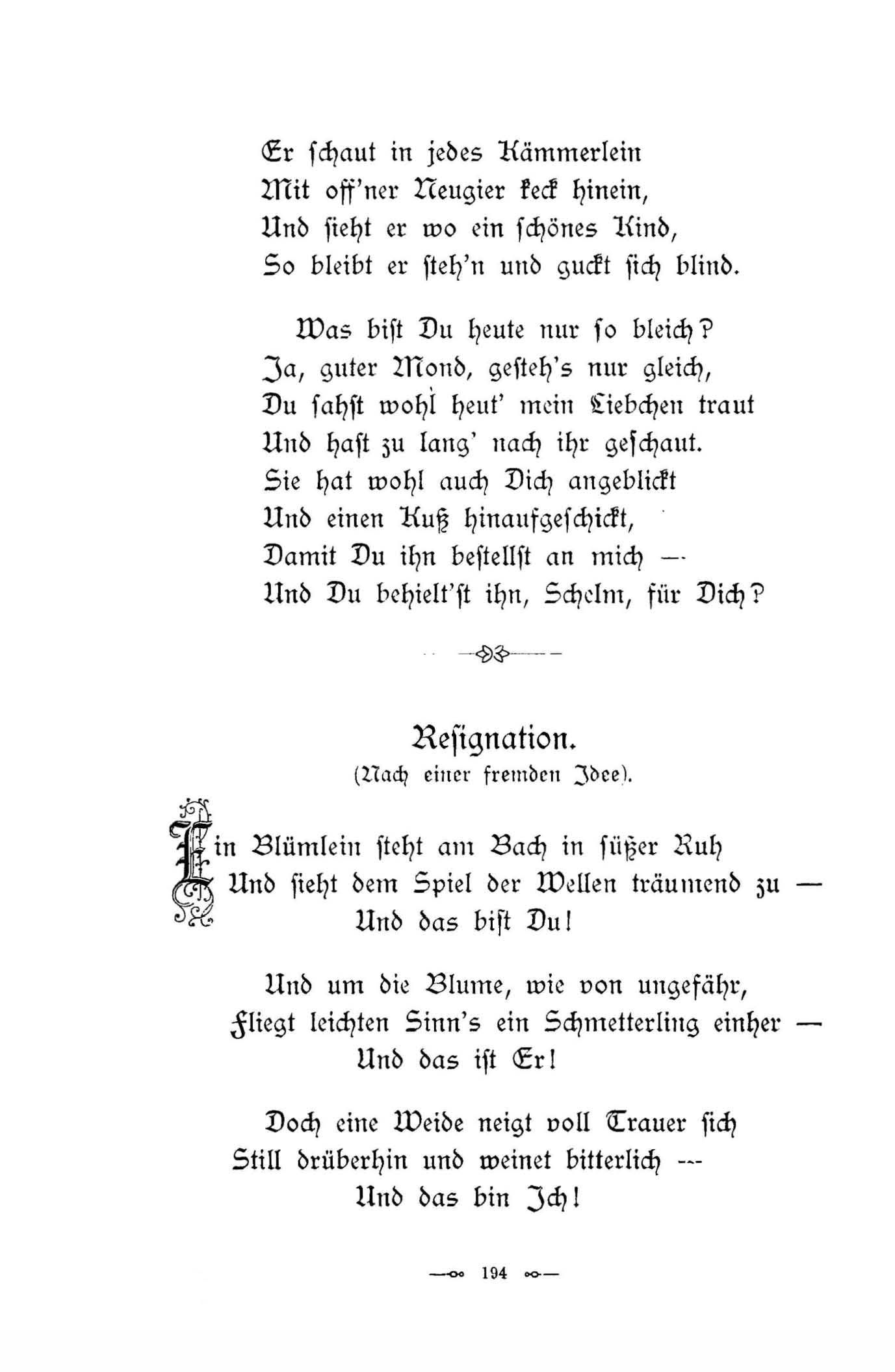 Baltische Dichtungen (1896) | 200. (194) Põhitekst