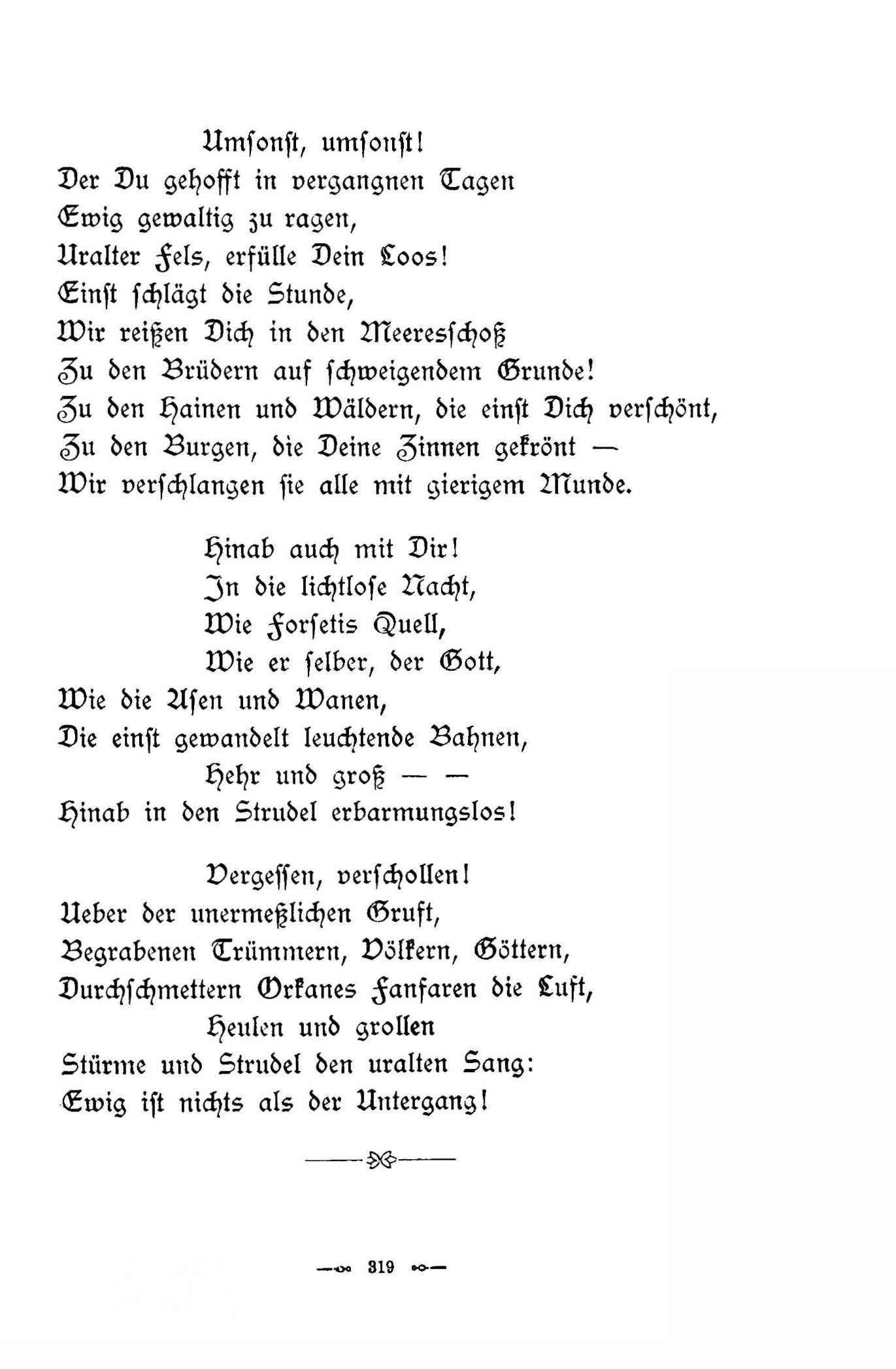 Baltische Dichtungen (1896) | 323. (319) Main body of text