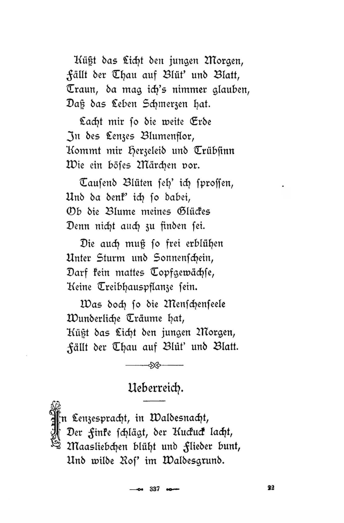 Baltische Dichtungen (1896) | 341. (337) Haupttext