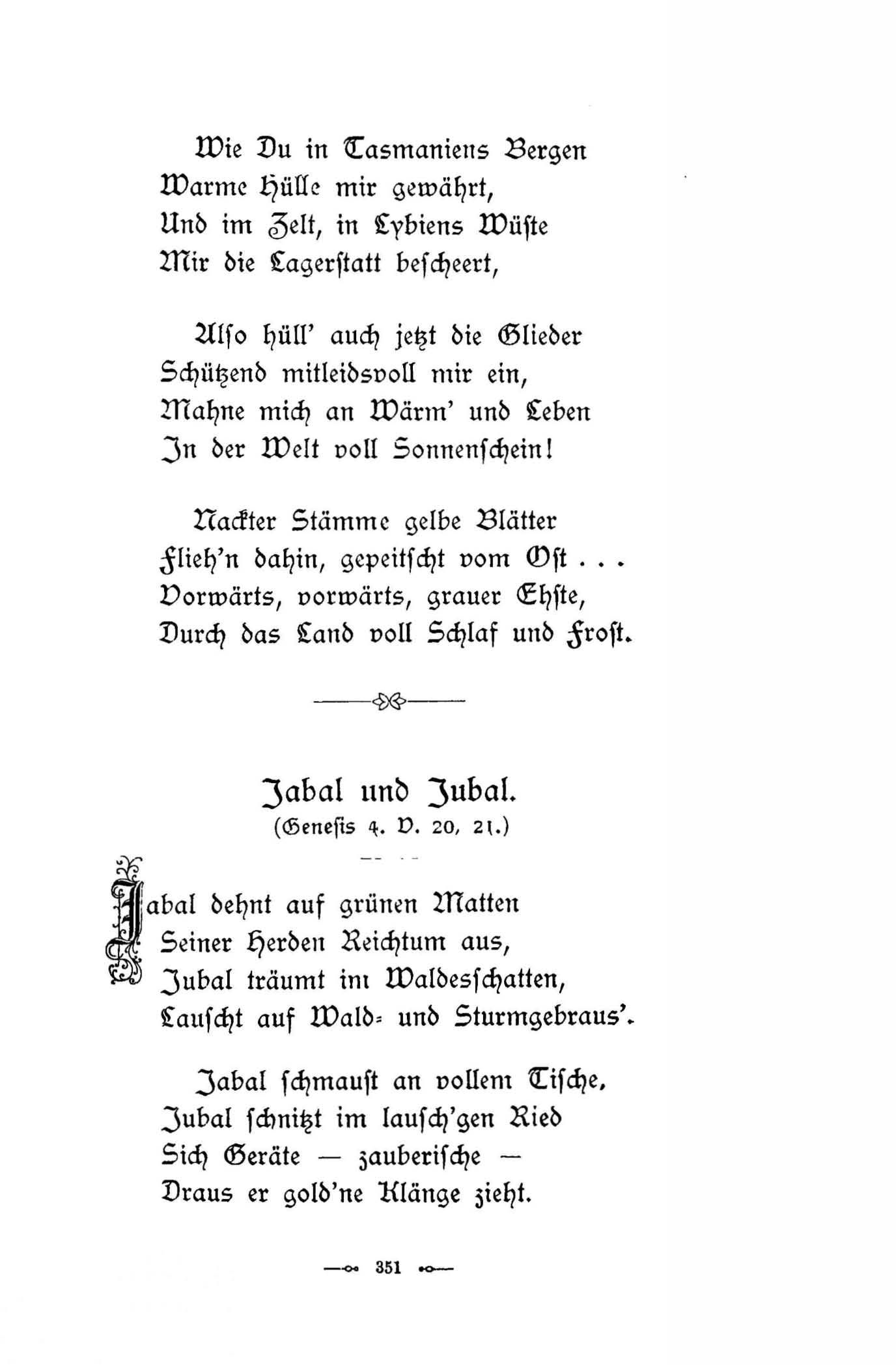 Baltische Dichtungen (1896) | 355. (351) Põhitekst