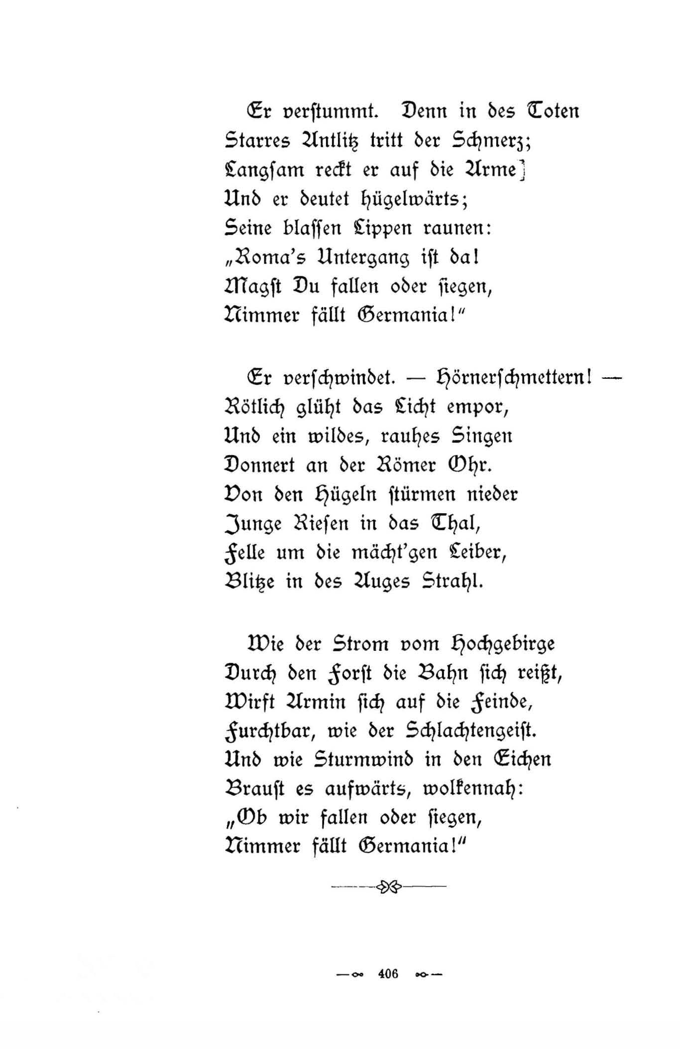Aus dem Teutoburgerwalde ... (1896) | 3. (406) Основной текст