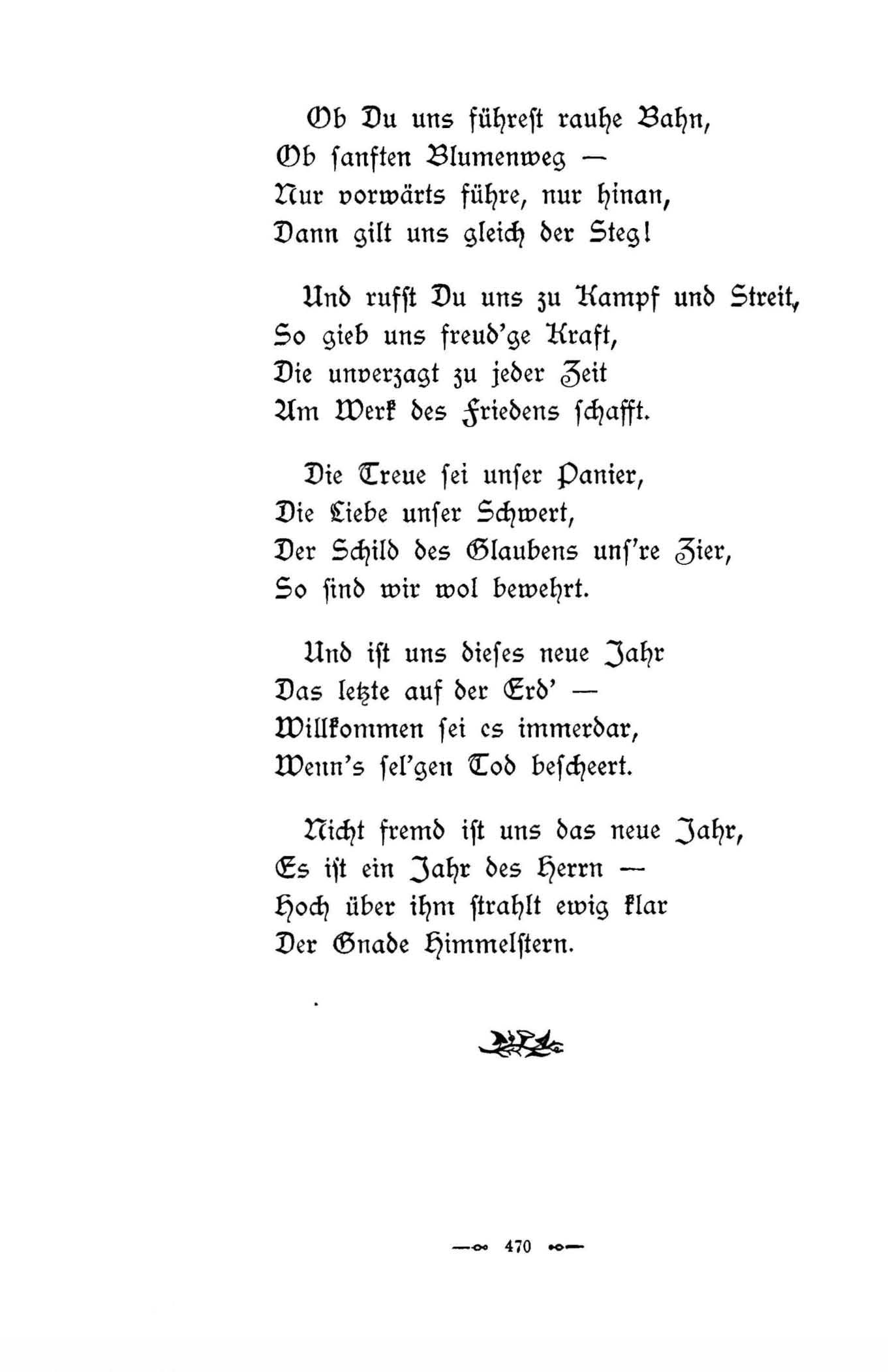 Baltische Dichtungen (1896) | 473. (470) Põhitekst