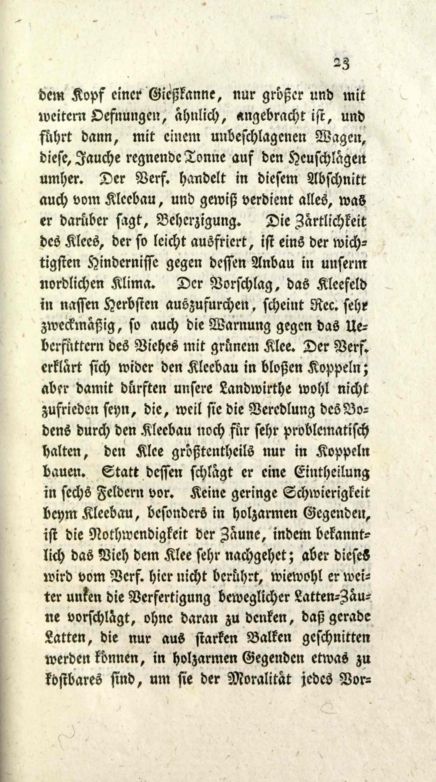 Wöchentliche Unterhaltungen (1805 – 1807) | 31. (23) Основной текст
