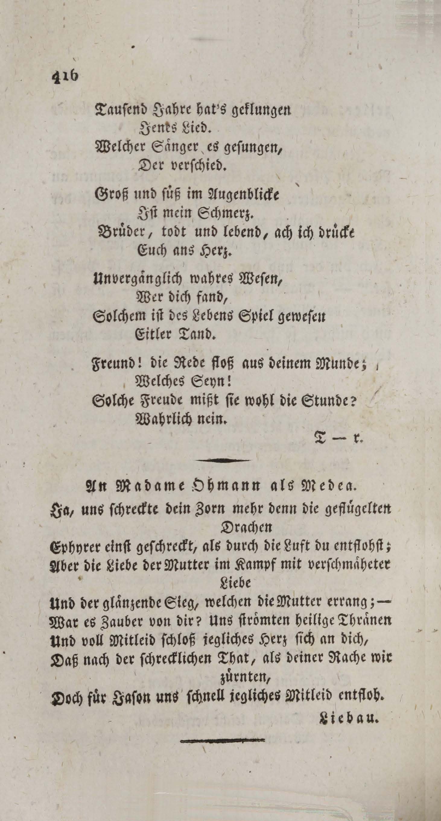 Wöchentliche Unterhaltungen [3] (1806) | 424. (416) Main body of text