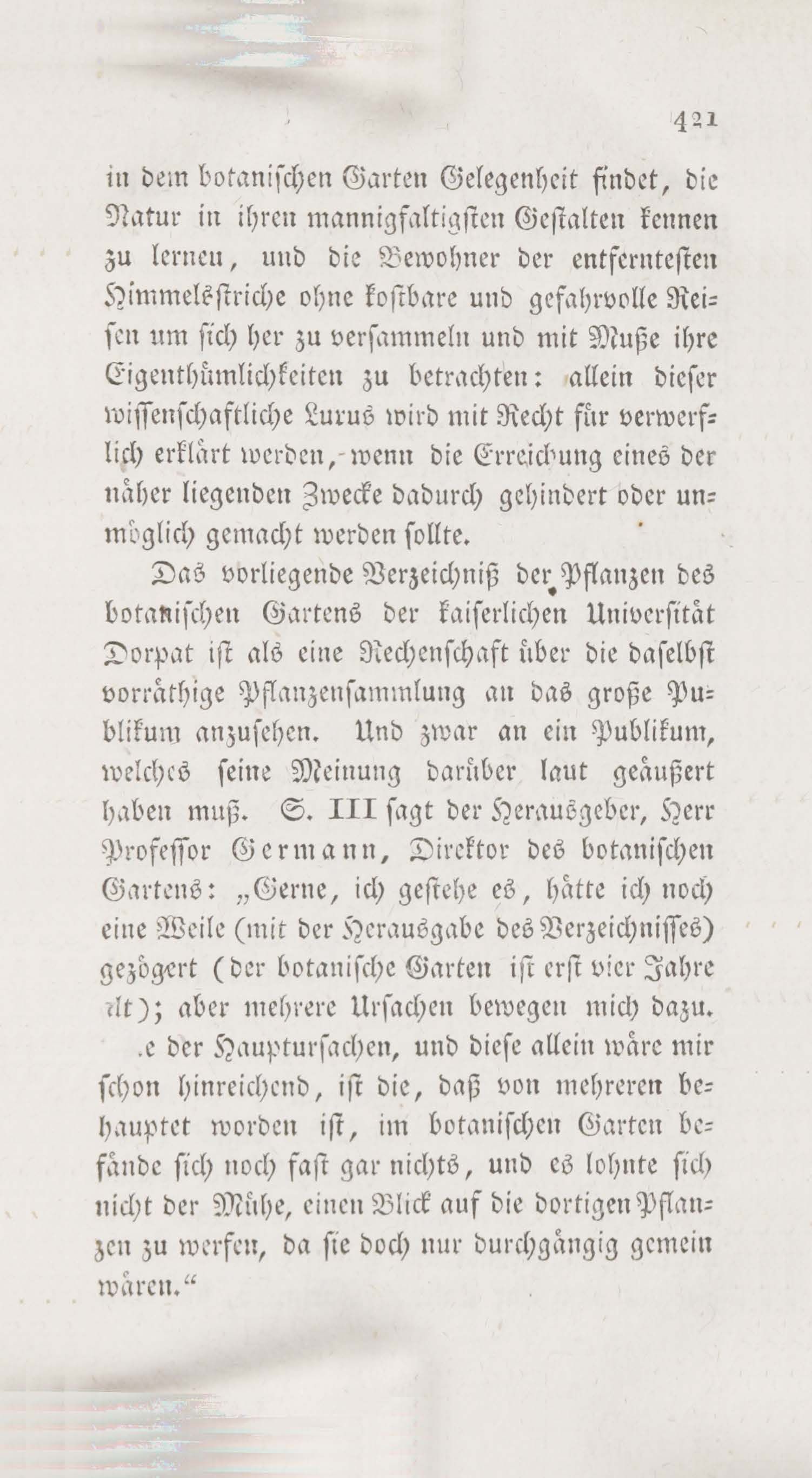 Wöchentliche Unterhaltungen (1805 – 1807) | 2617. (421) Haupttext