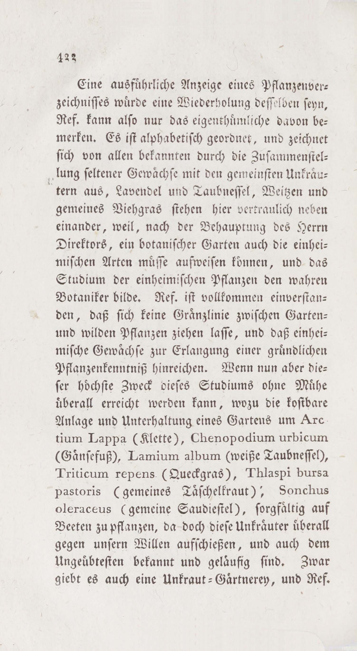 Wöchentliche Unterhaltungen [6] (1807) | 430. (422) Main body of text