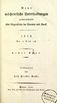 Neue wöchentliche Unterhaltungen (1808) | 1. Tiitelleht