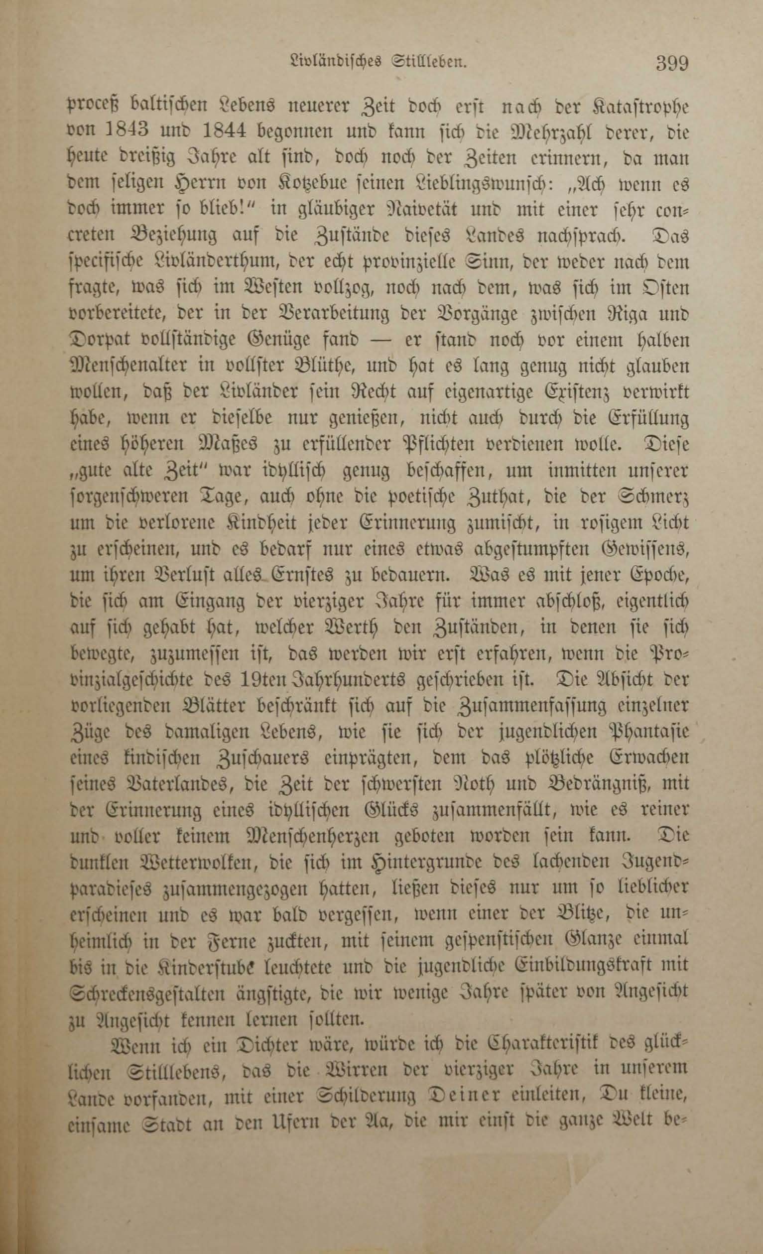 Die baltischen Provinzen Russlands (1869) | 406. (399) Основной текст