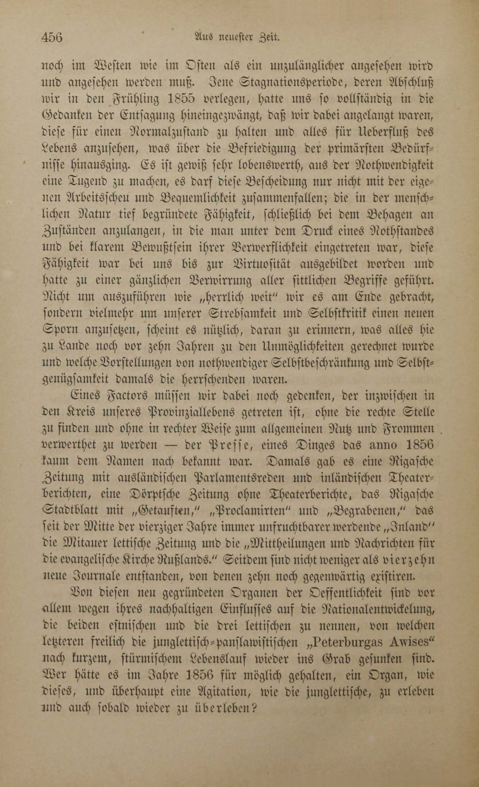 Die baltischen Provinzen Russlands (1869) | 463. (456) Main body of text