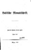 Baltische Monatsschrift [02/03] (1860) | 2. Титульный лист