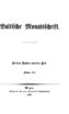 Baltische Monatsschrift [03/02] (1861) | 1. Titelblatt