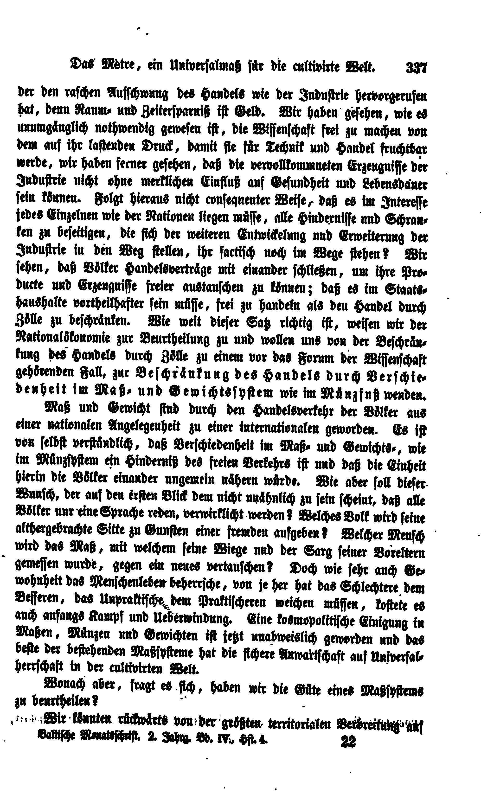 Baltische Monatsschrift [04/04] (1861) | 49. Main body of text