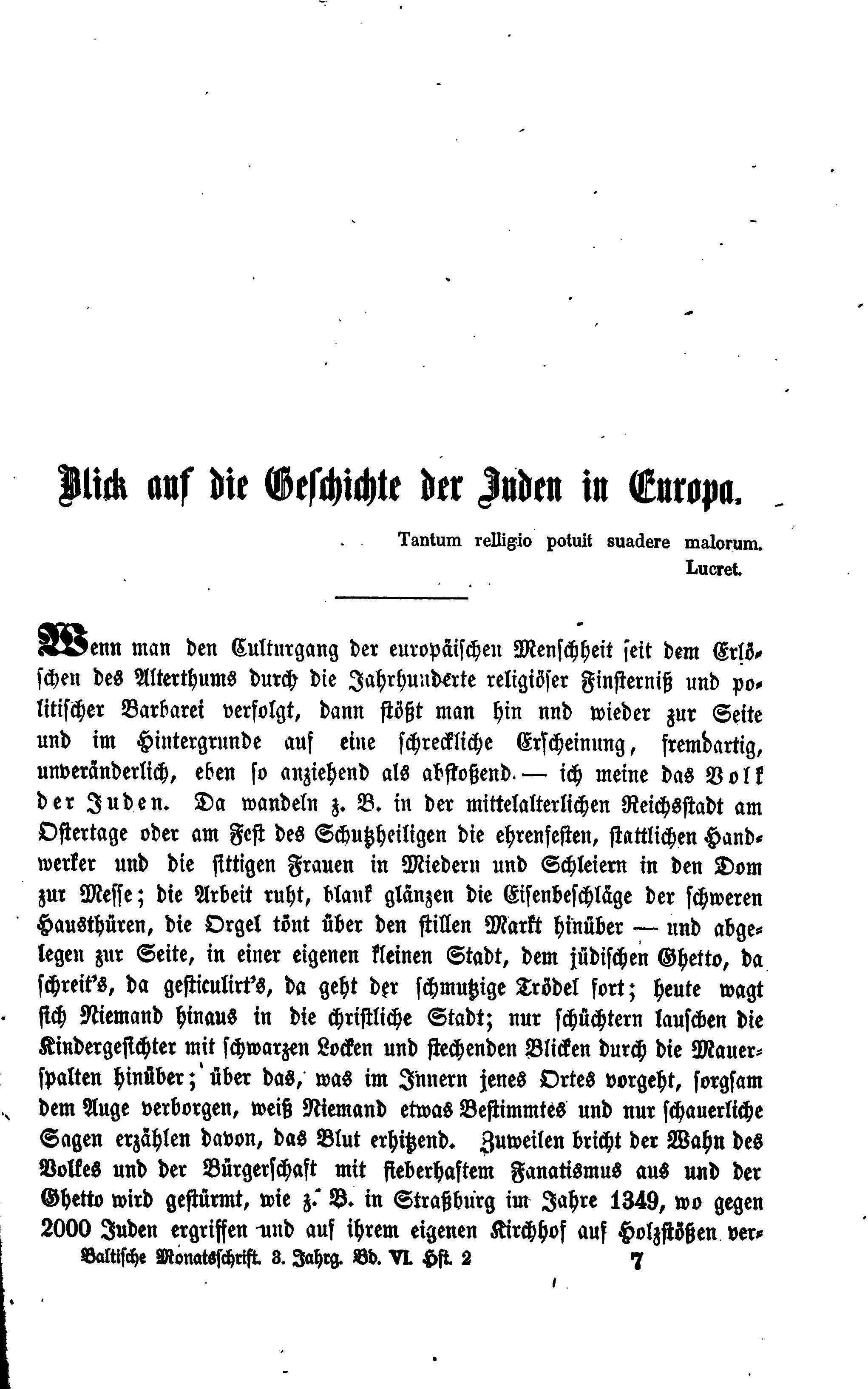 Baltische Monatsschrift [06/02] (1862) | 1. Main body of text