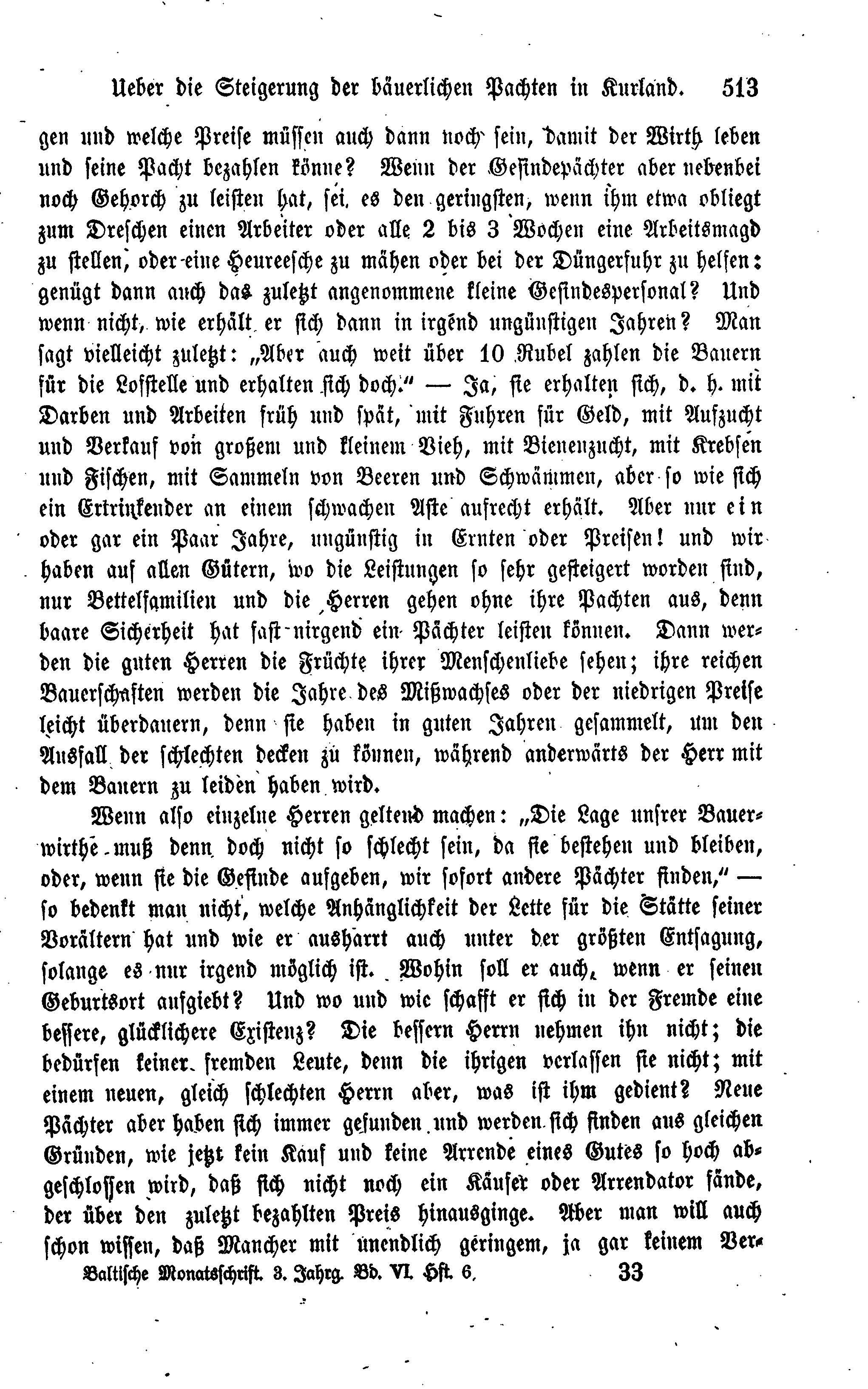 Baltische Monatsschrift [06/06] (1862) | 33. Main body of text