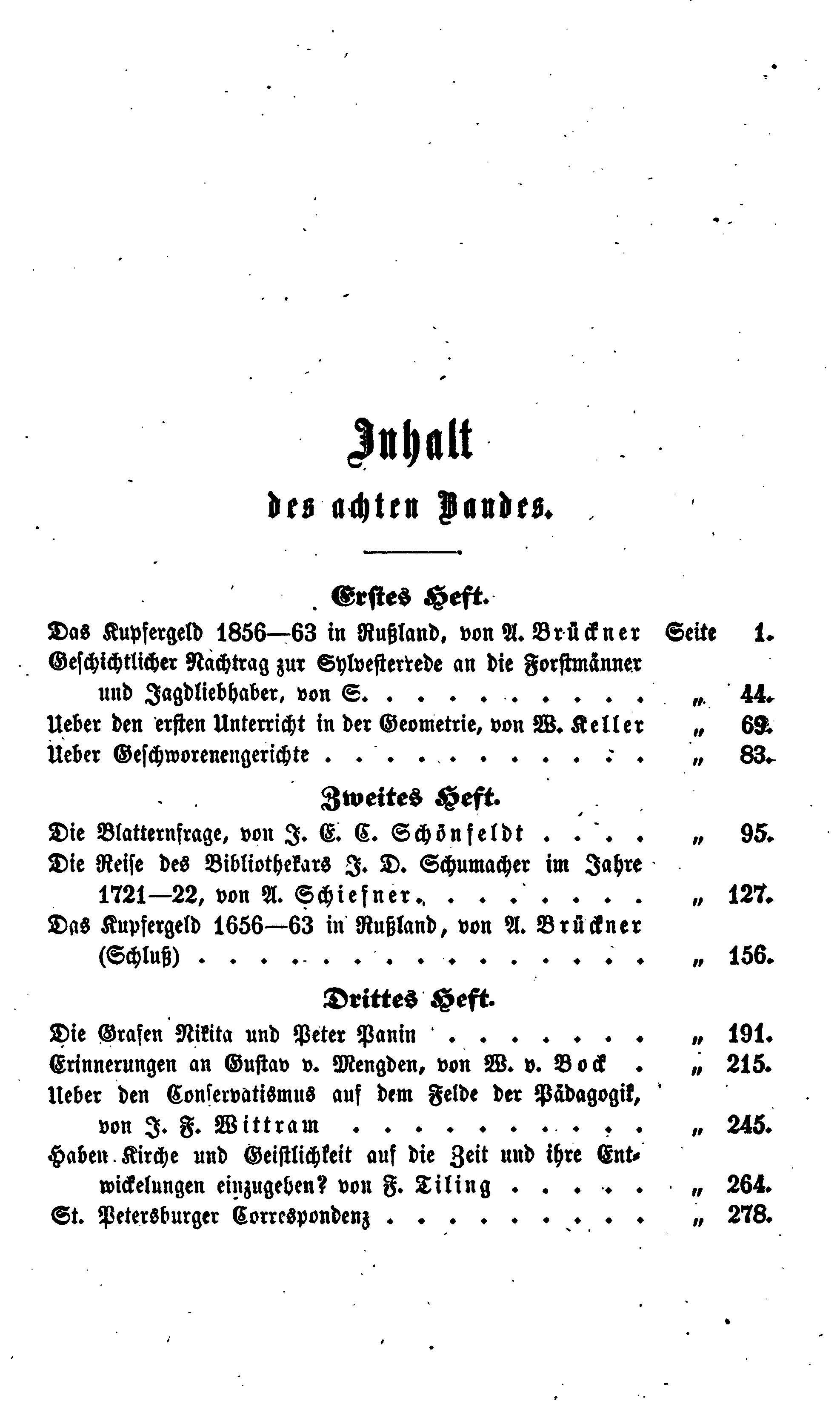 Baltische Monatsschrift [08/01] (1863) | 2. Основной текст
