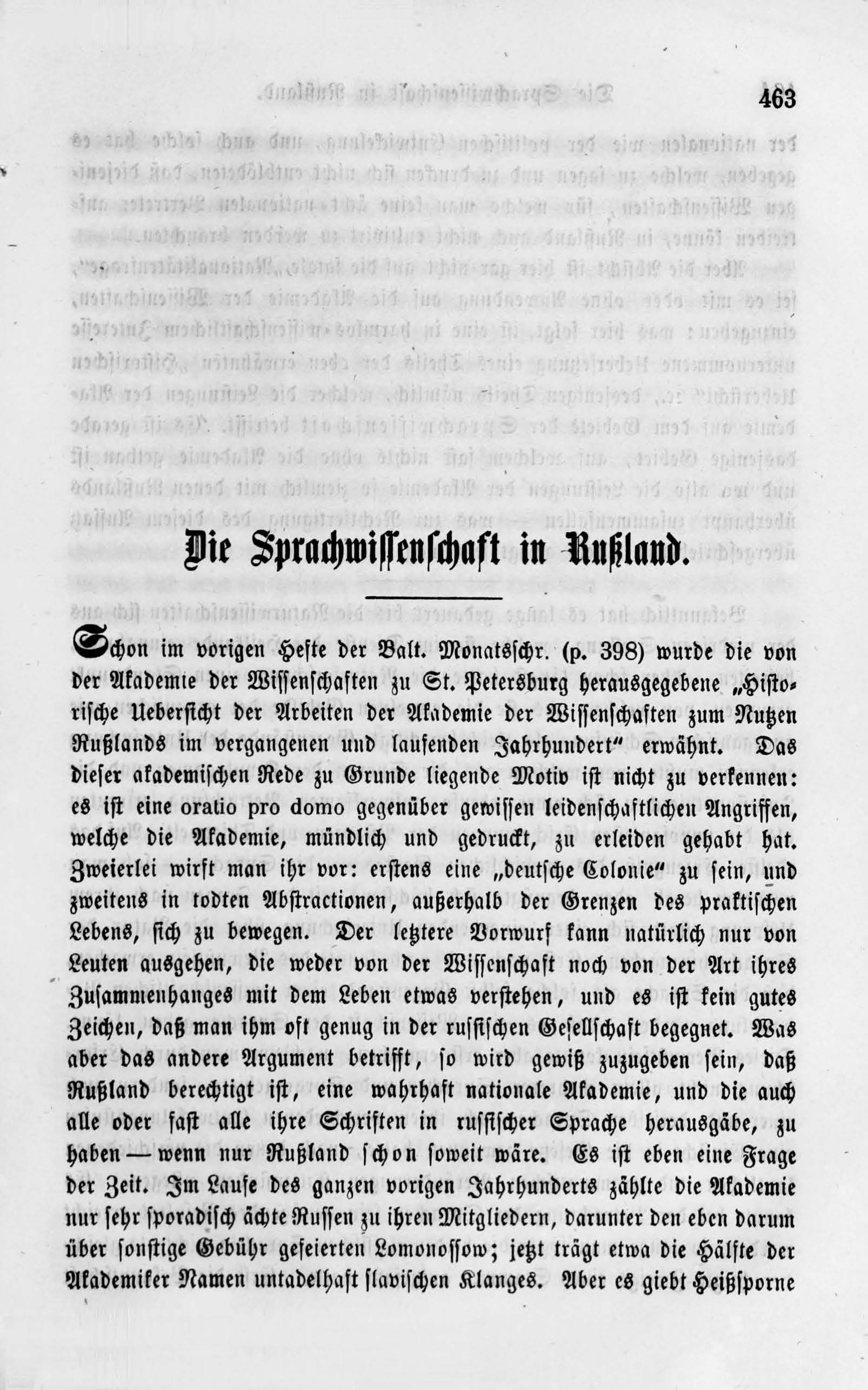 Baltische Monatsschrift [11/06] (1865) | 25. Main body of text