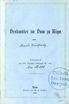 Denkmäler im Dom zu Riga (1885) | 1. Titelblatt