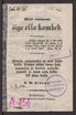 Risti-innimeste öige ello kombed (1847) | 1. Titelblatt