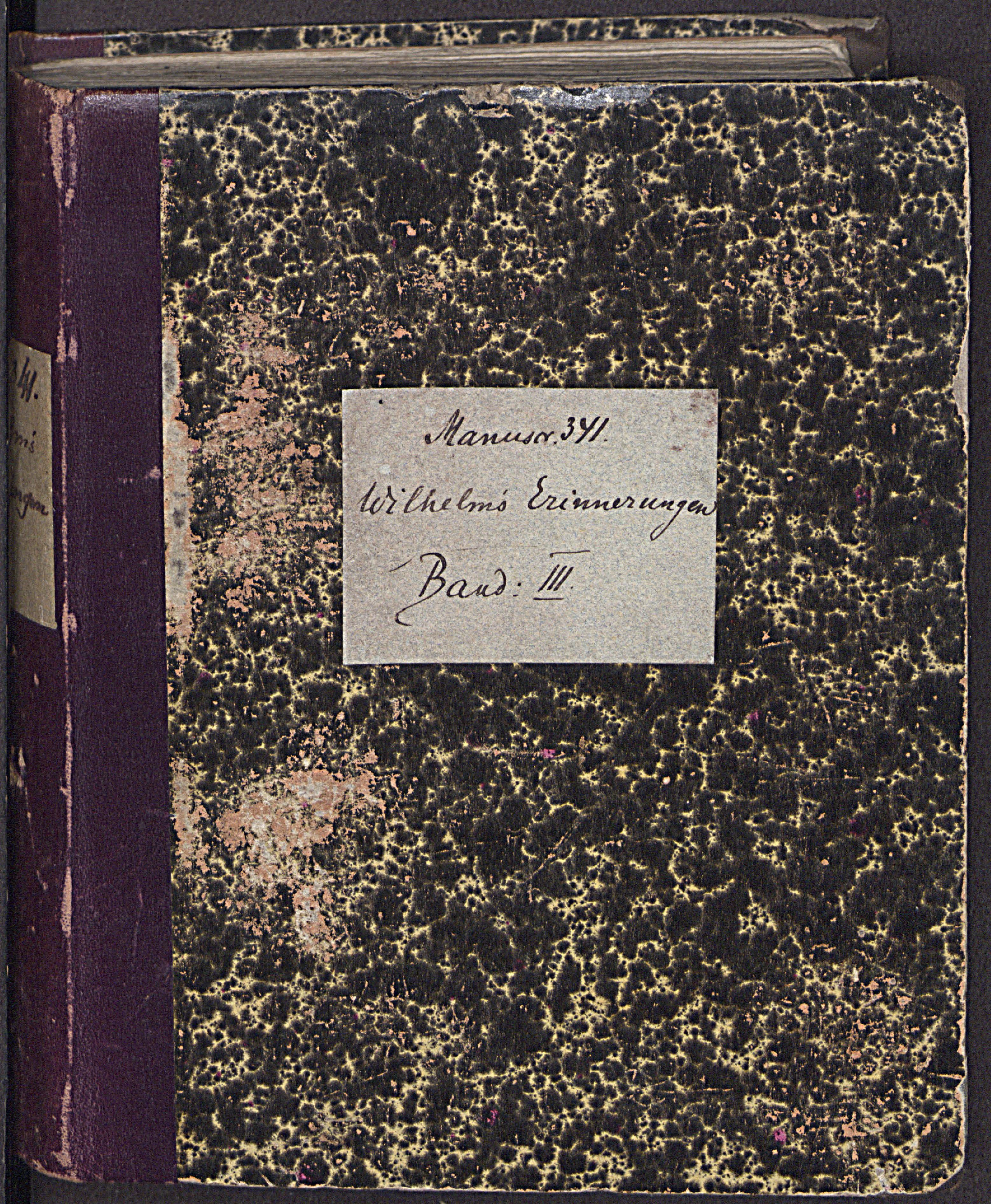 Wilhelms Erinnerungen [03] (1816) | 1. Main body of text