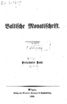 Baltische Monatsschrift [13/01] (1866) | 1. Titelblatt