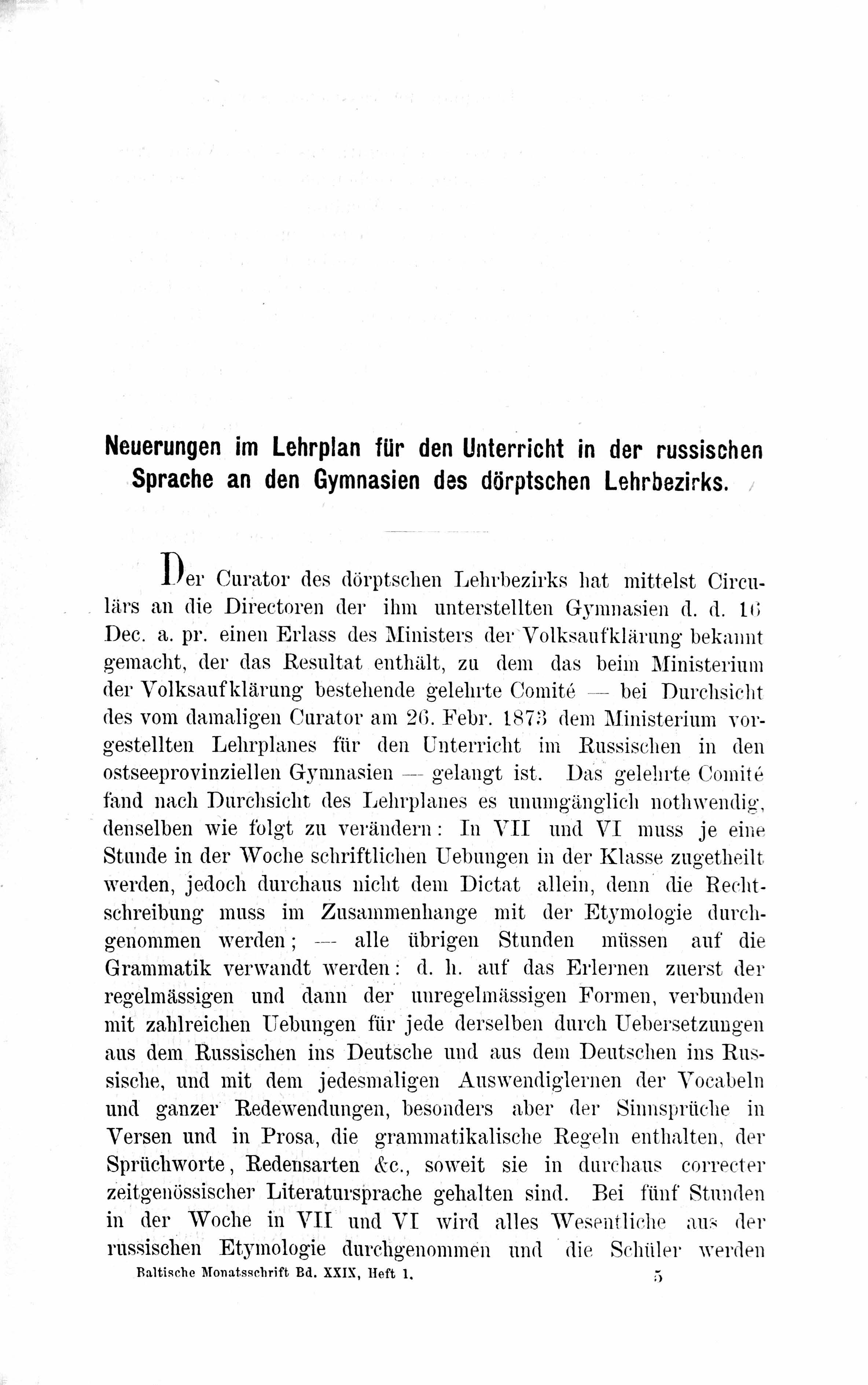 Baltische Monatsschrift [29] (1882) | 69. Haupttext