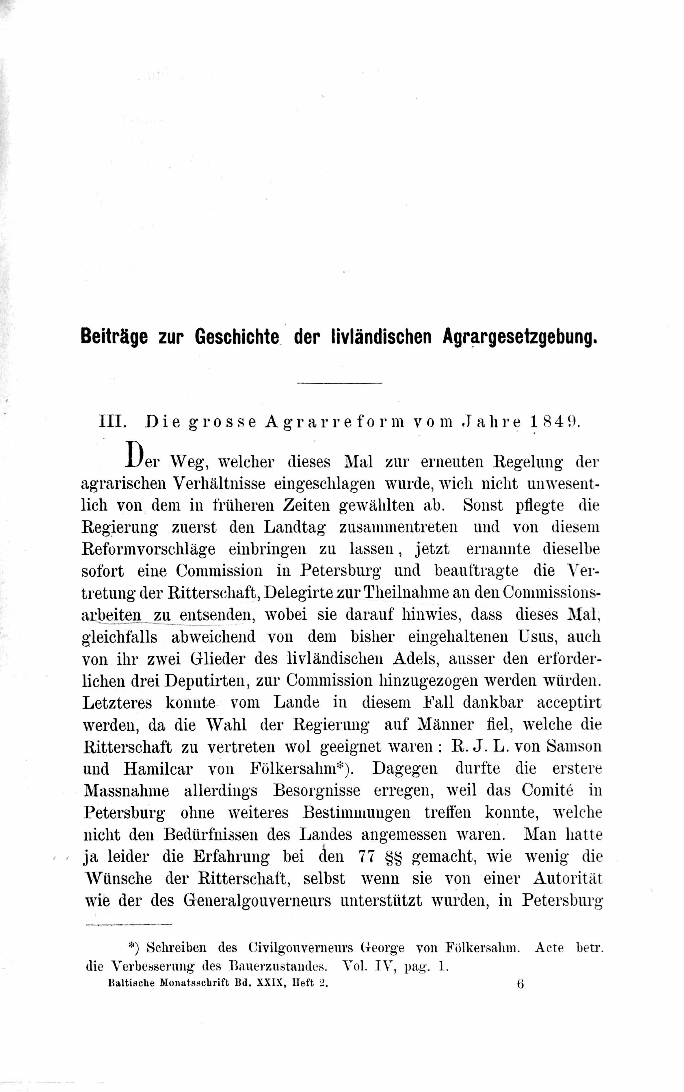 Baltische Monatsschrift [29] (1882) | 85. Main body of text