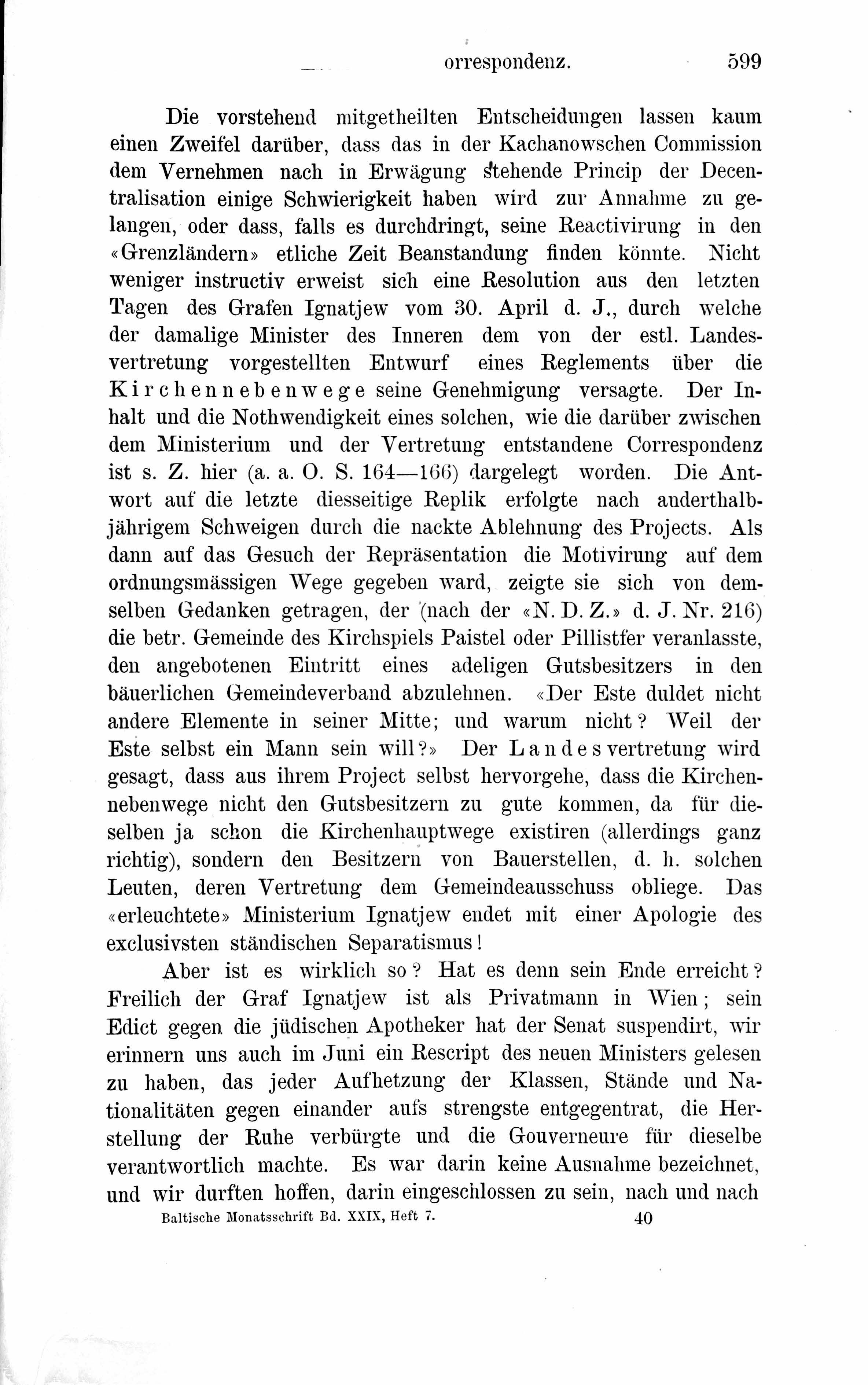 Baltische Monatsschrift [29] (1882) | 617. Основной текст