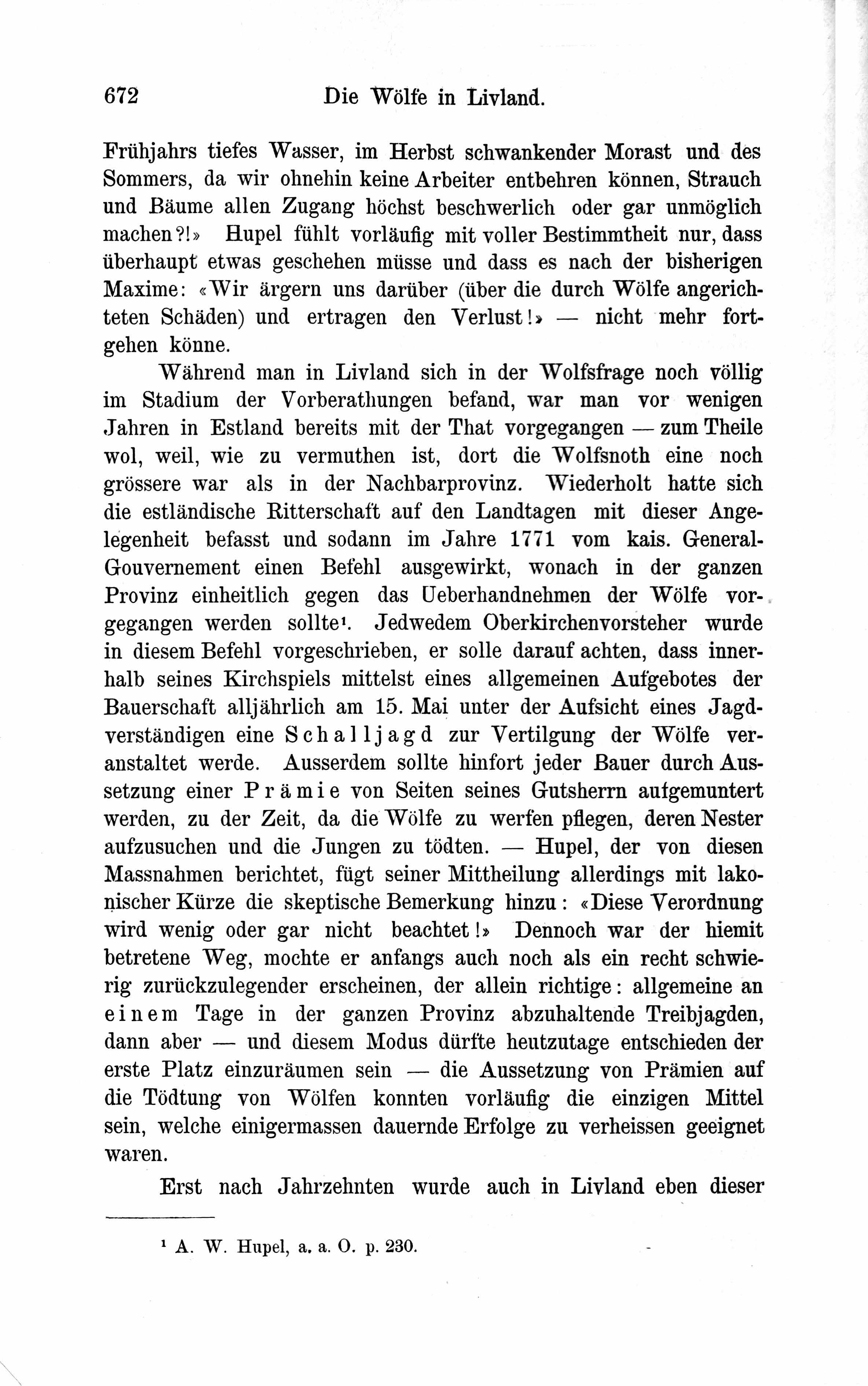 Die Wölfe in Livland [1] (1882) | 14. Основной текст