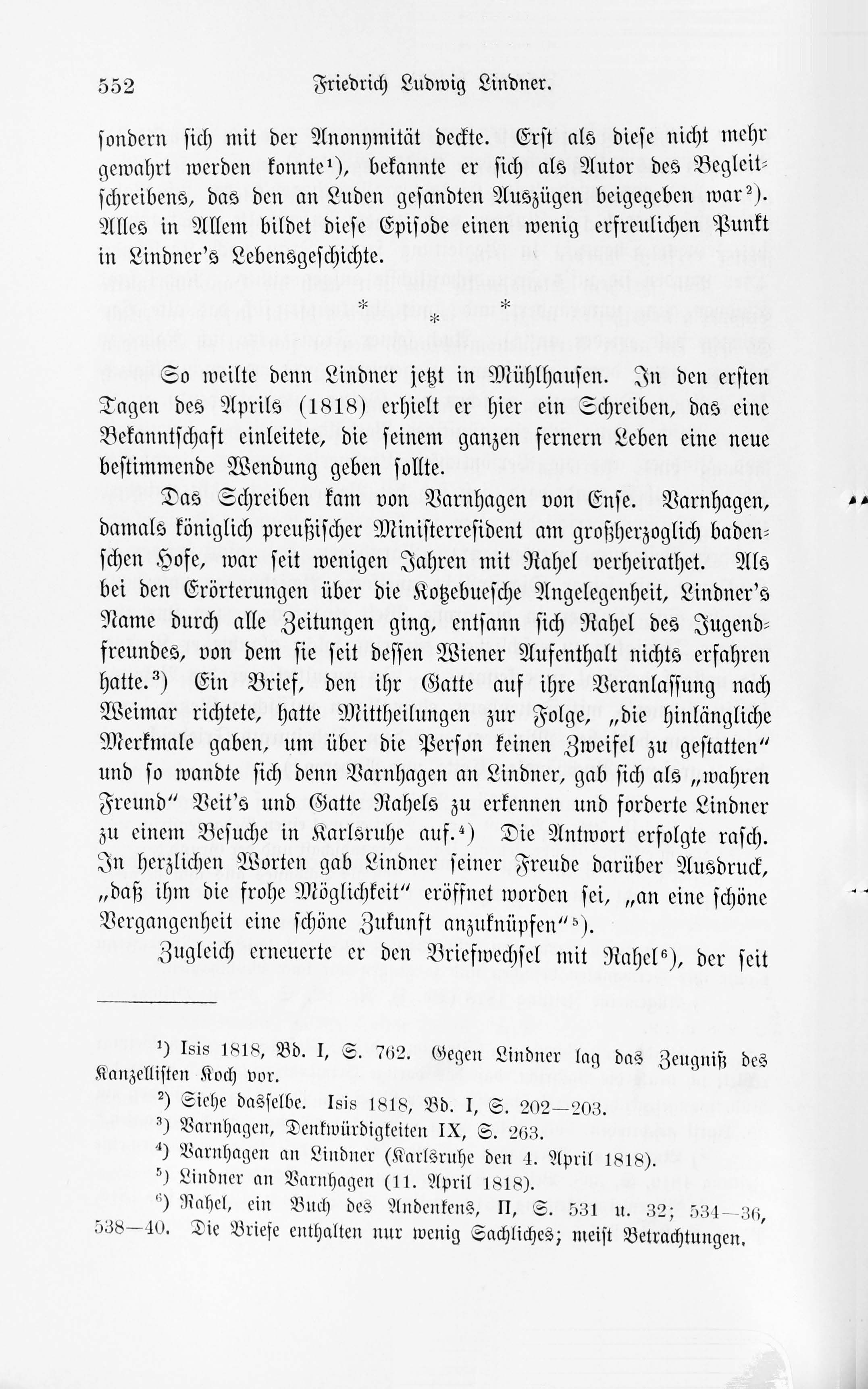 Leben und Schriften des Kurländers Friedrich Ludwig Lindner [1] (1895) | 22. Main body of text