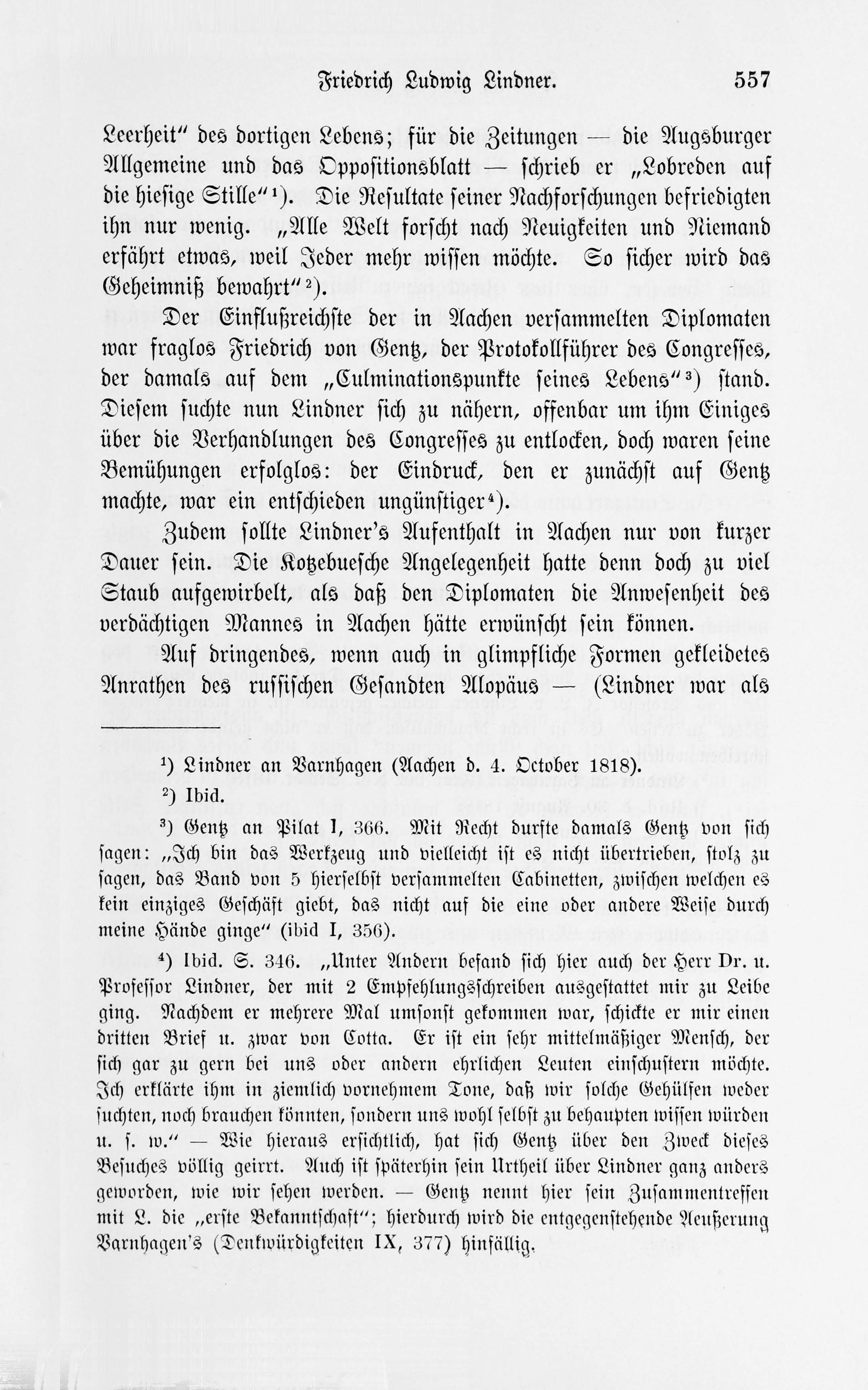 Leben und Schriften des Kurländers Friedrich Ludwig Lindner [1] (1895) | 27. Main body of text