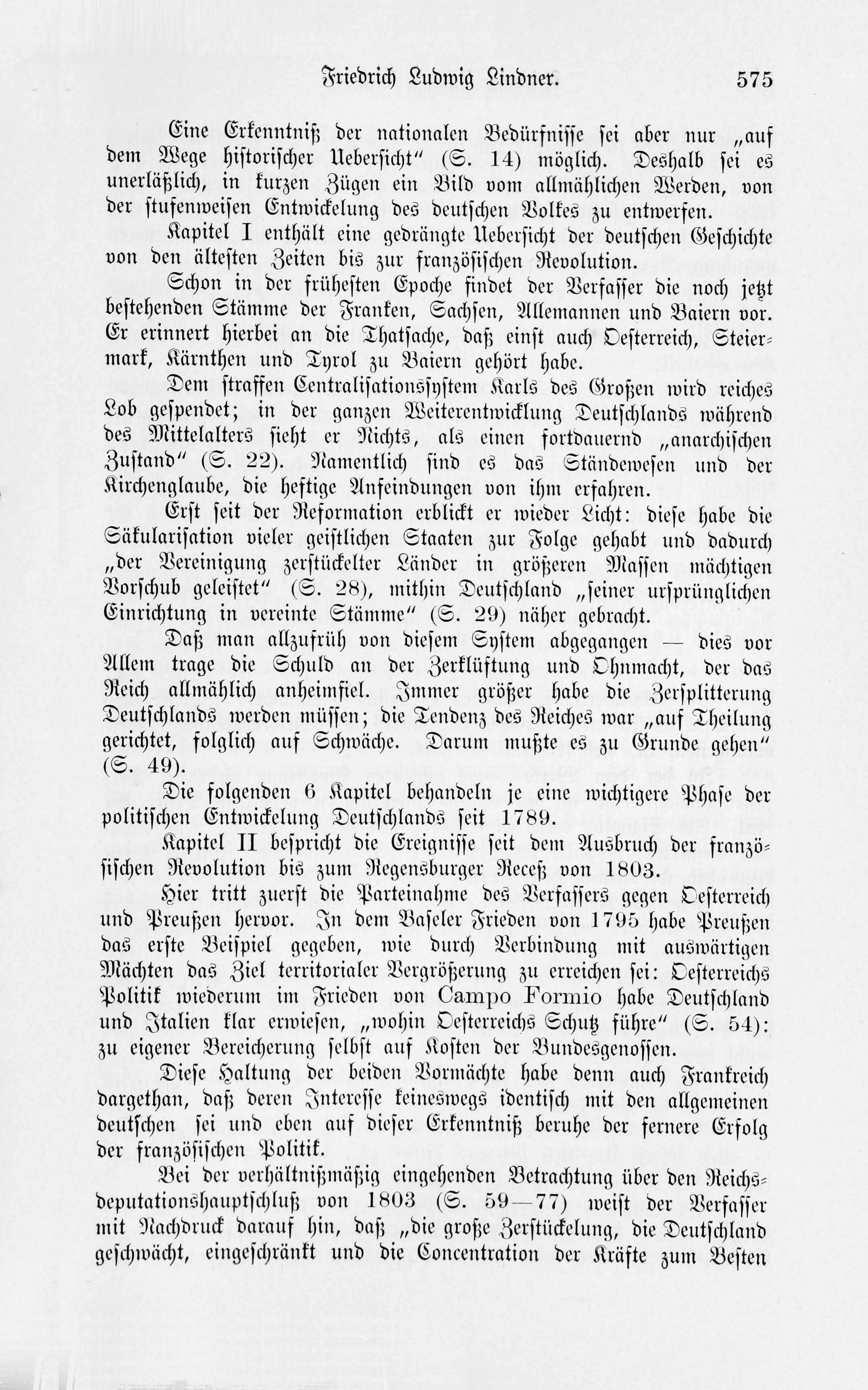 Leben und Schriften des Kurländers Friedrich Ludwig Lindner [1] (1895) | 45. Põhitekst