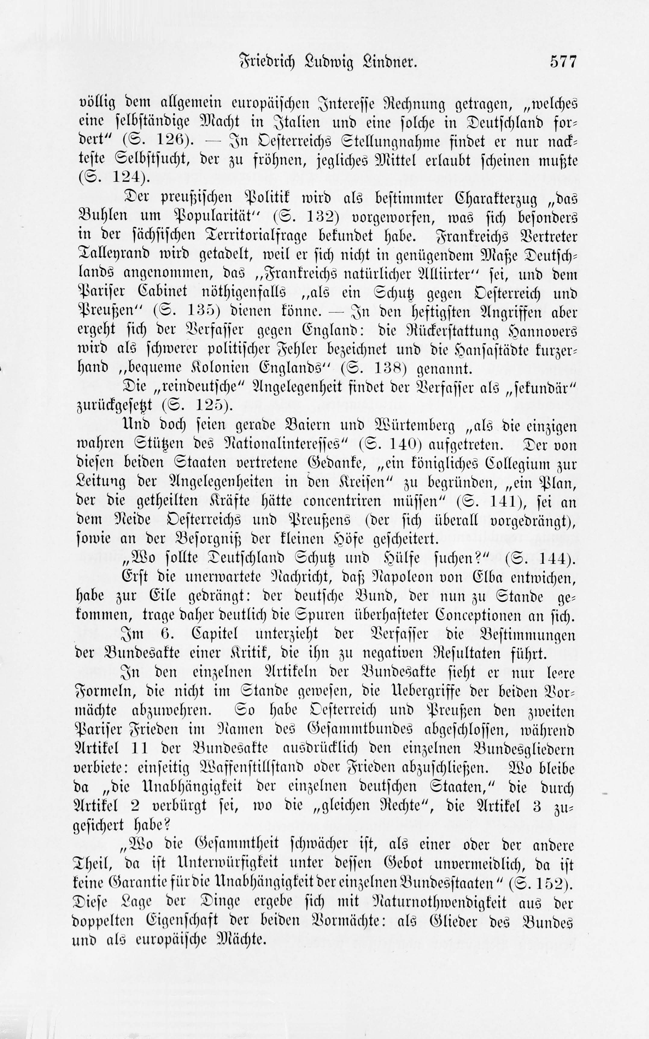 Leben und Schriften des Kurländers Friedrich Ludwig Lindner [1] (1895) | 47. Main body of text