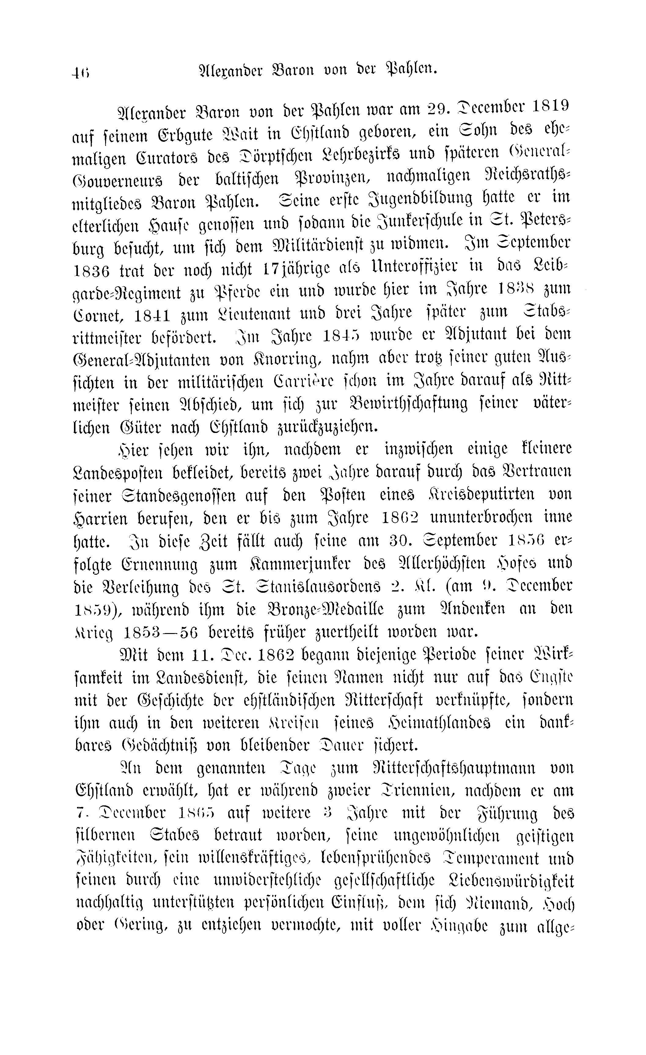 Baltische Monatsschrift [43] (1896) | 50. (46) Haupttext