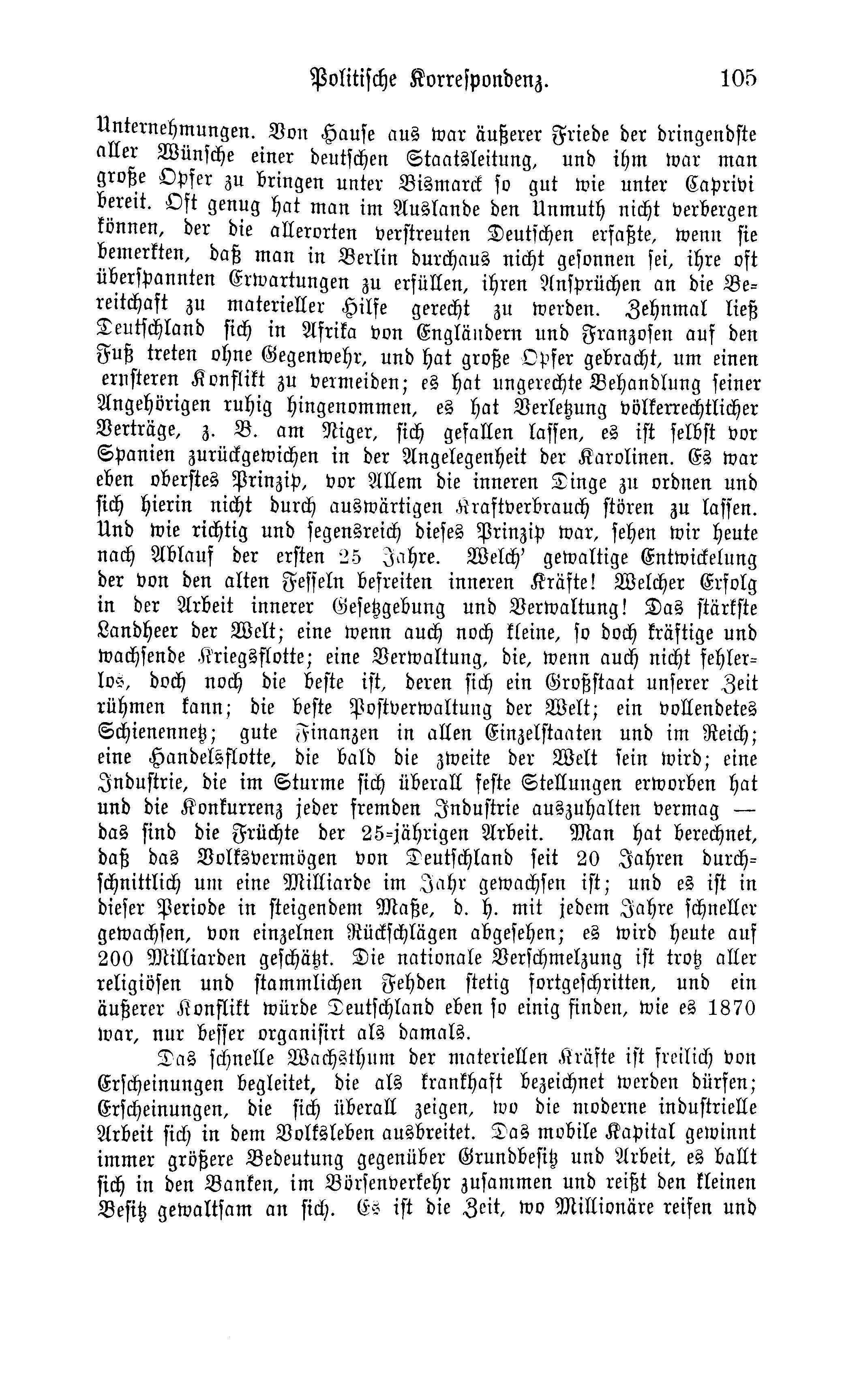 Baltische Monatsschrift [43] (1896) | 109. (105) Haupttext