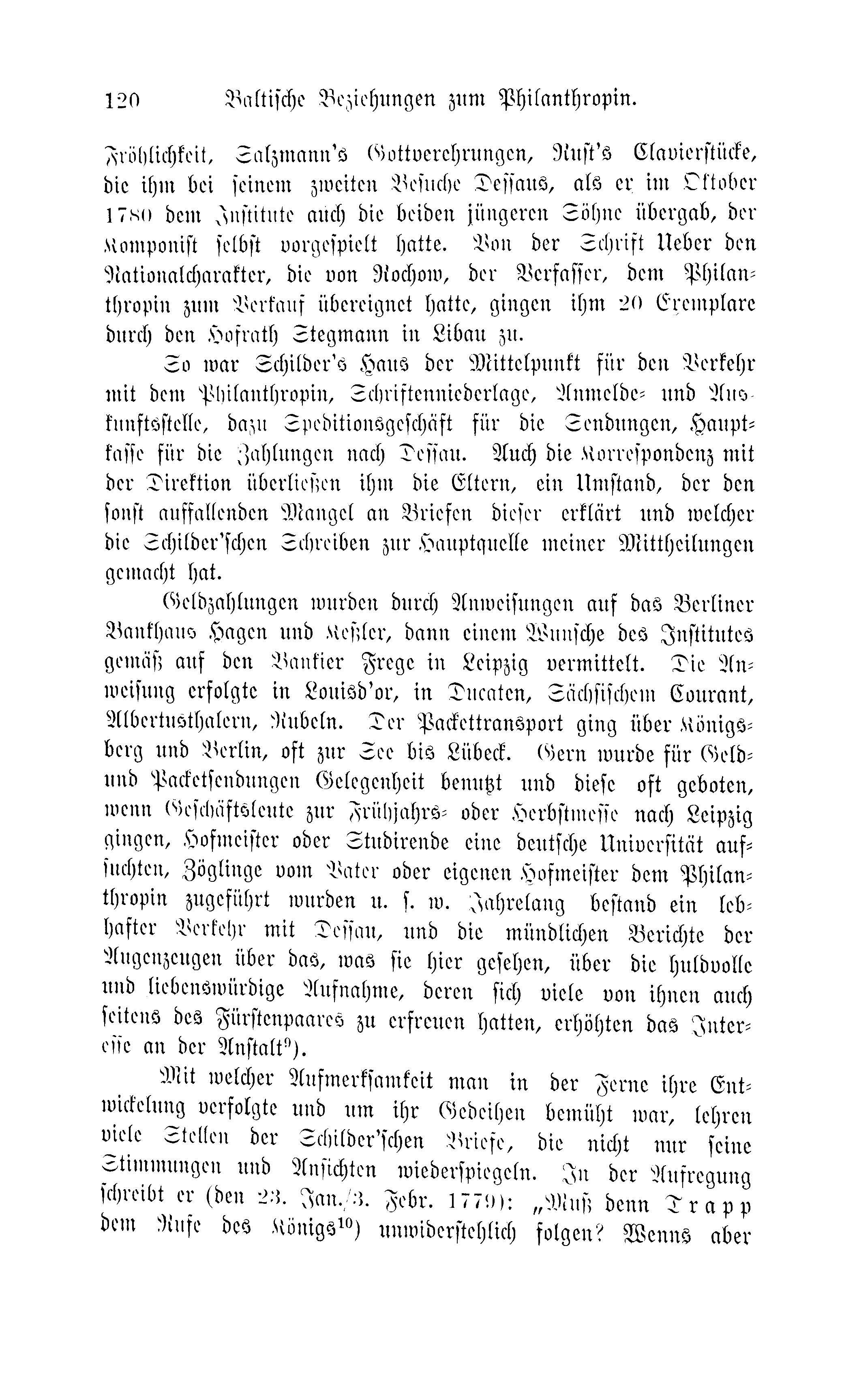 Baltische Monatsschrift [43] (1896) | 124. (120) Haupttext