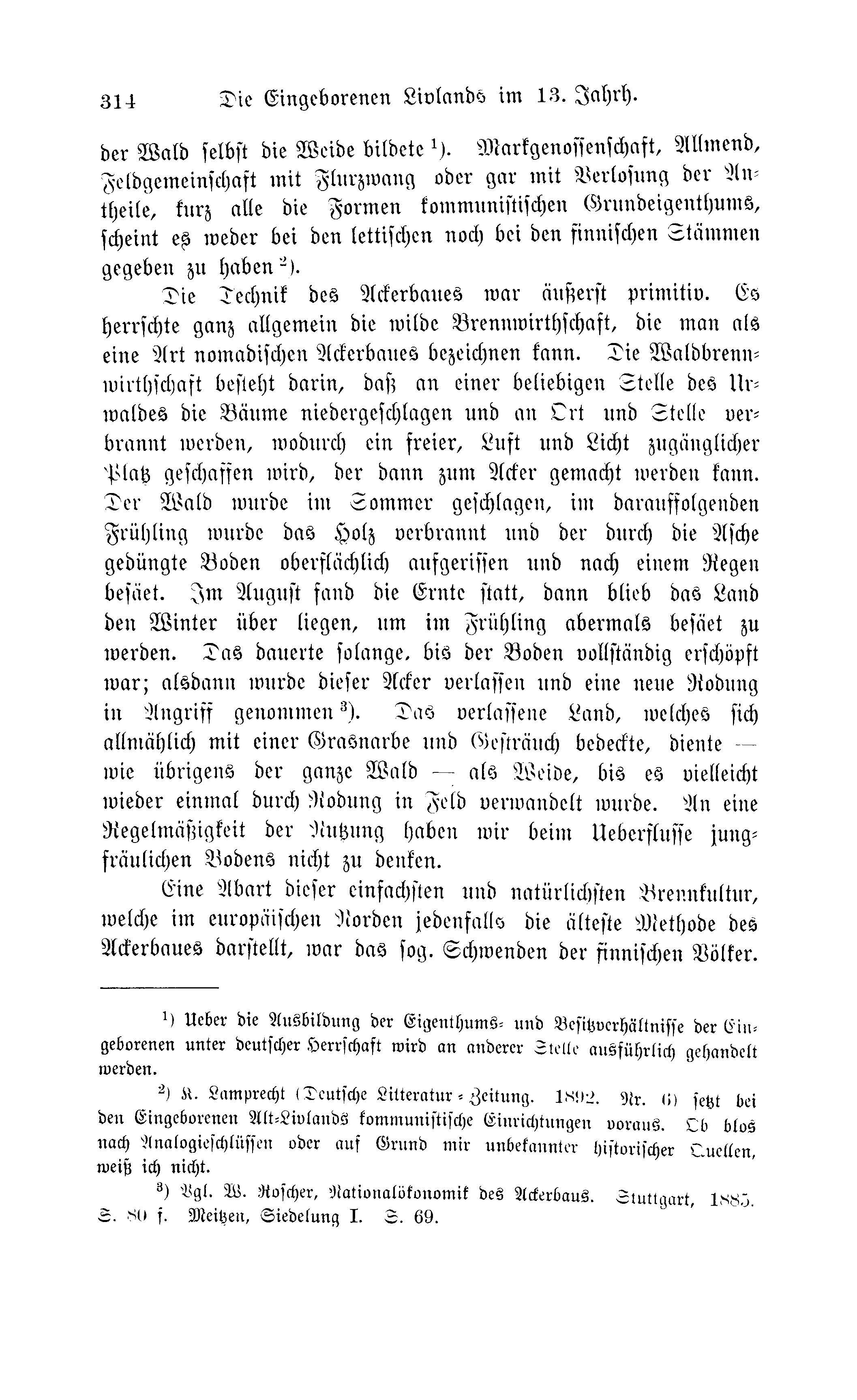 Baltische Monatsschrift [43] (1896) | 318. (314) Haupttext