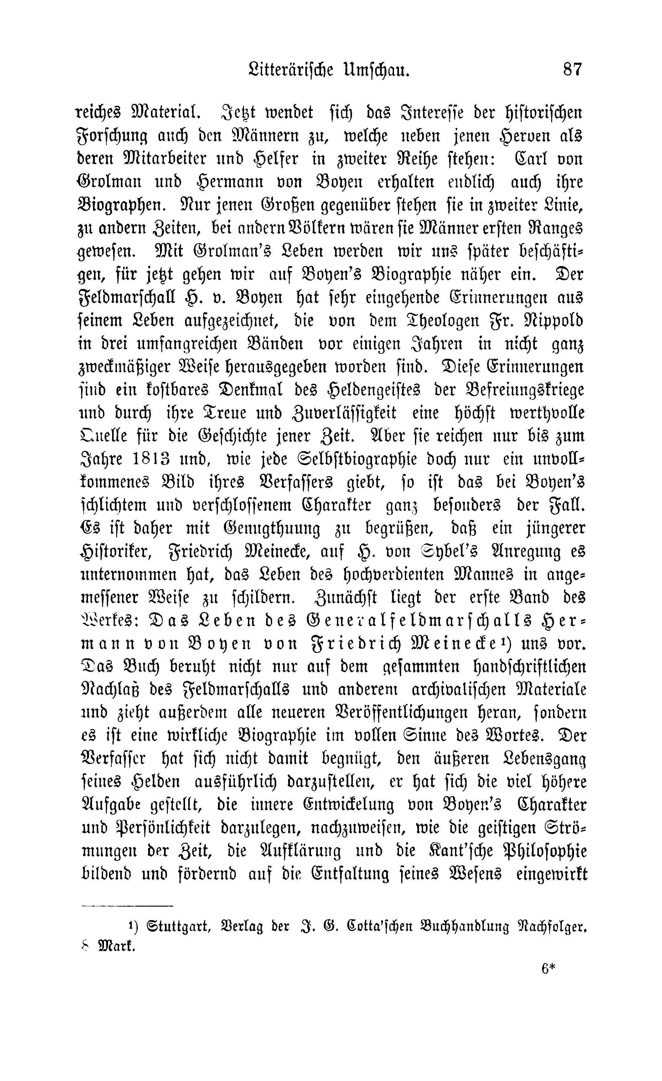 Baltische Monatsschrift [43] (1896) | 765. (87) Haupttext