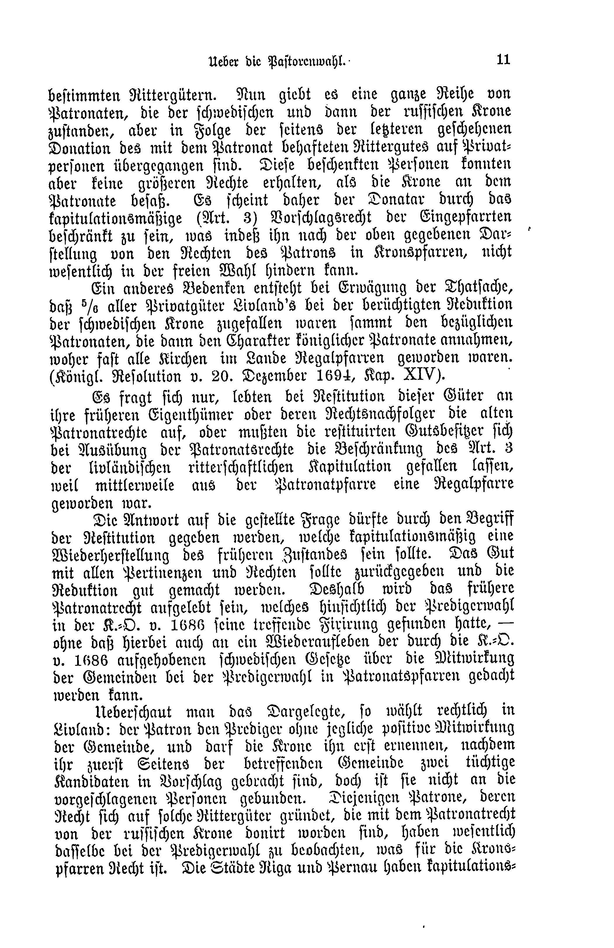 Baltische Monatsschrift [44] (1897) | 14. (11) Main body of text