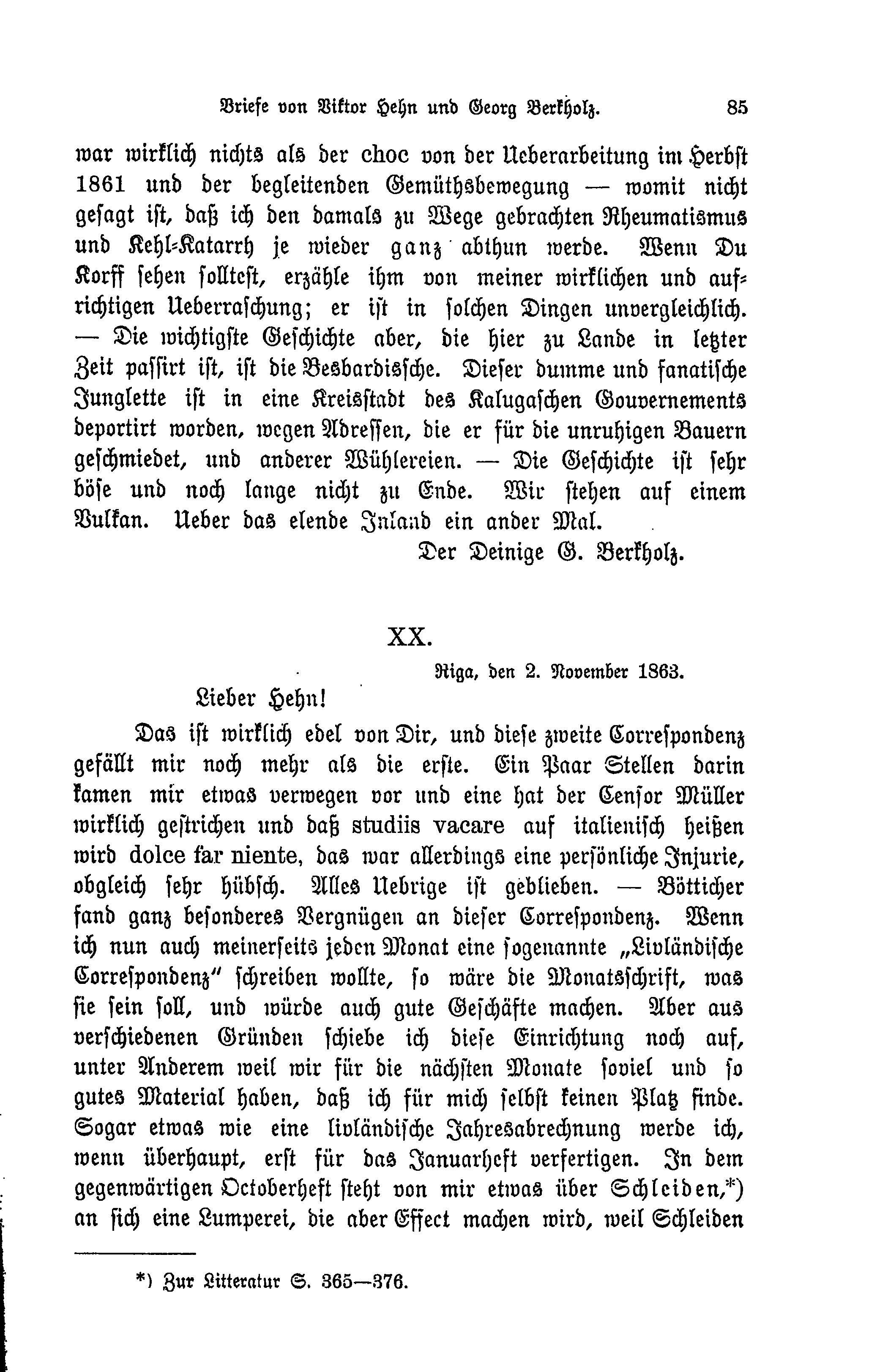 Baltische Monatsschrift [44] (1897) | 88. (85) Main body of text
