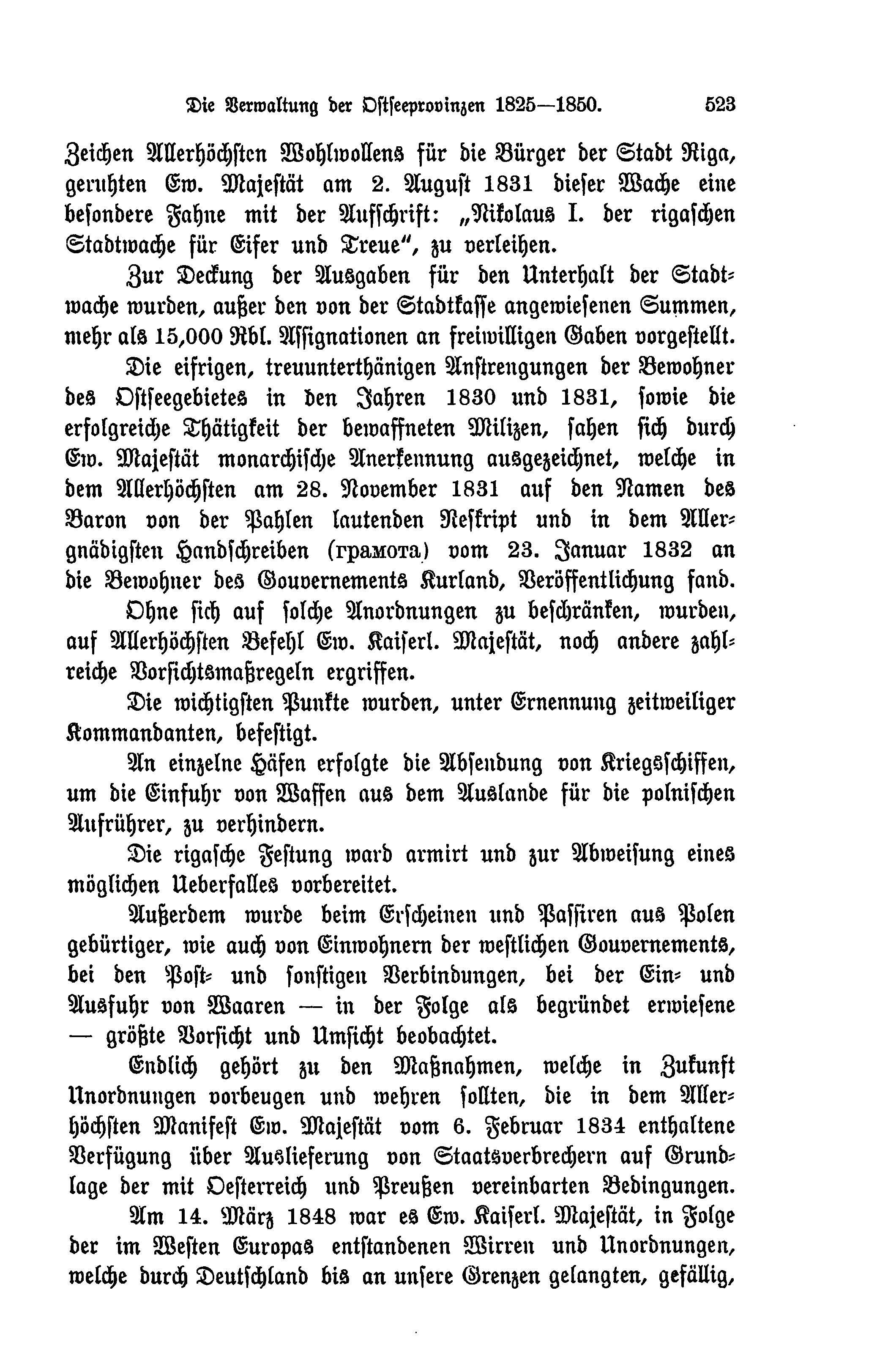Baltische Monatsschrift [44] (1897) | 526. (523) Põhitekst