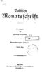 Baltische Monatsschrift [63] (1907) | 1. Titelblatt
